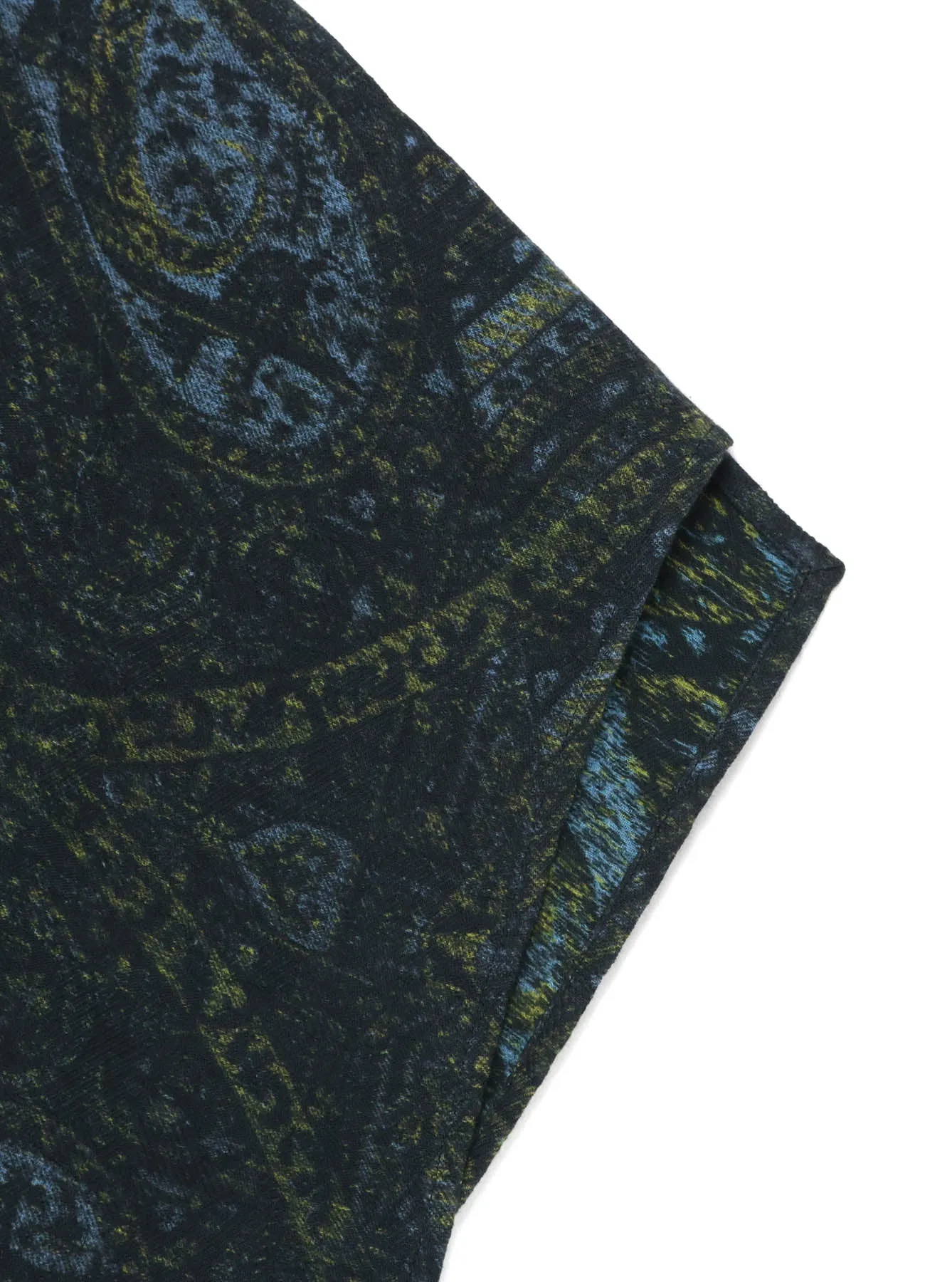 COTTON GAUZE BLOUSE WITH INDIAN JACQUARD PRINT sold by Yohji Yamamoto product image thumbnail 5