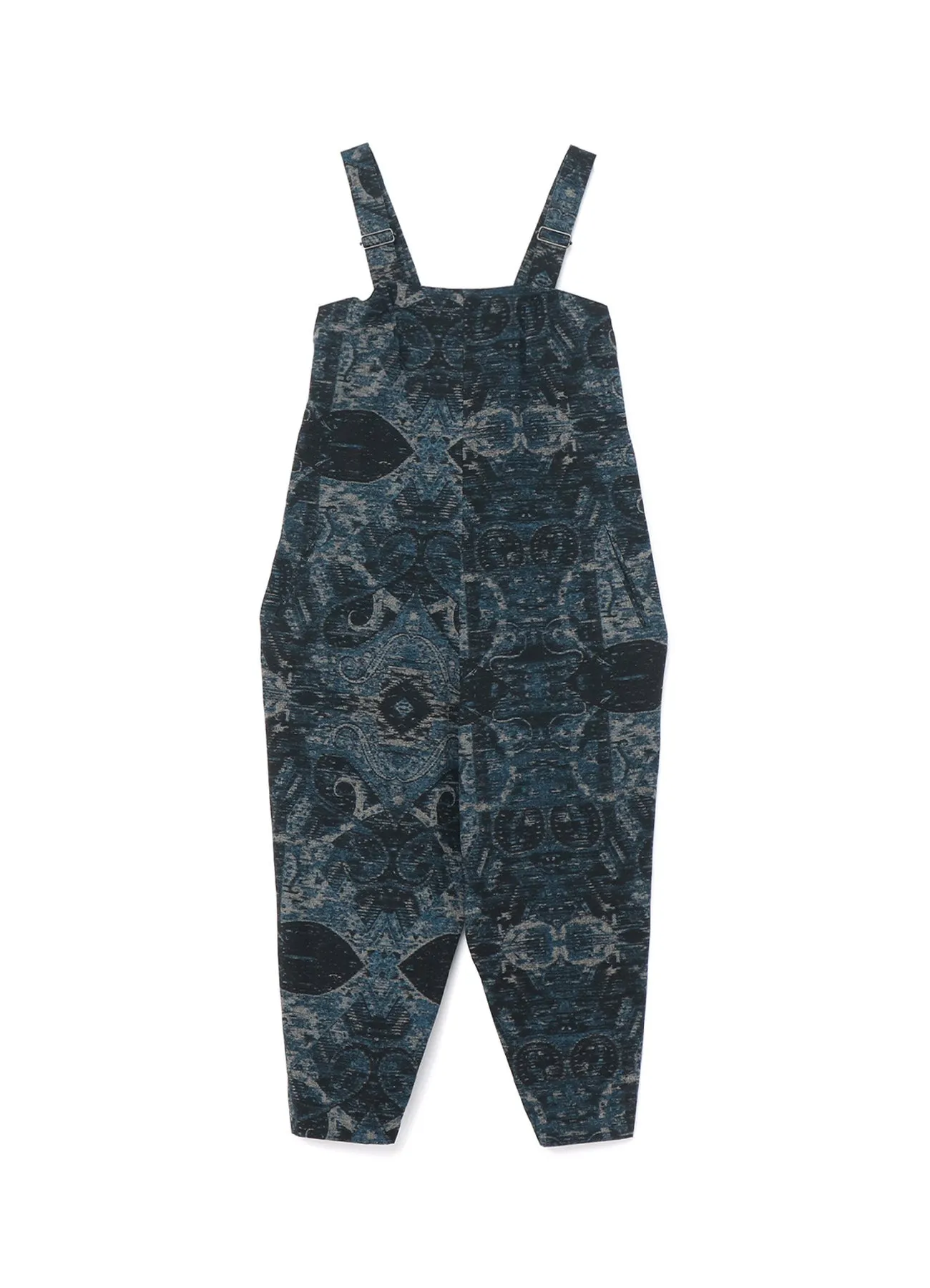 INDIAN JACQUARD PRINT OVERALLS sold by Yohji Yamamoto
