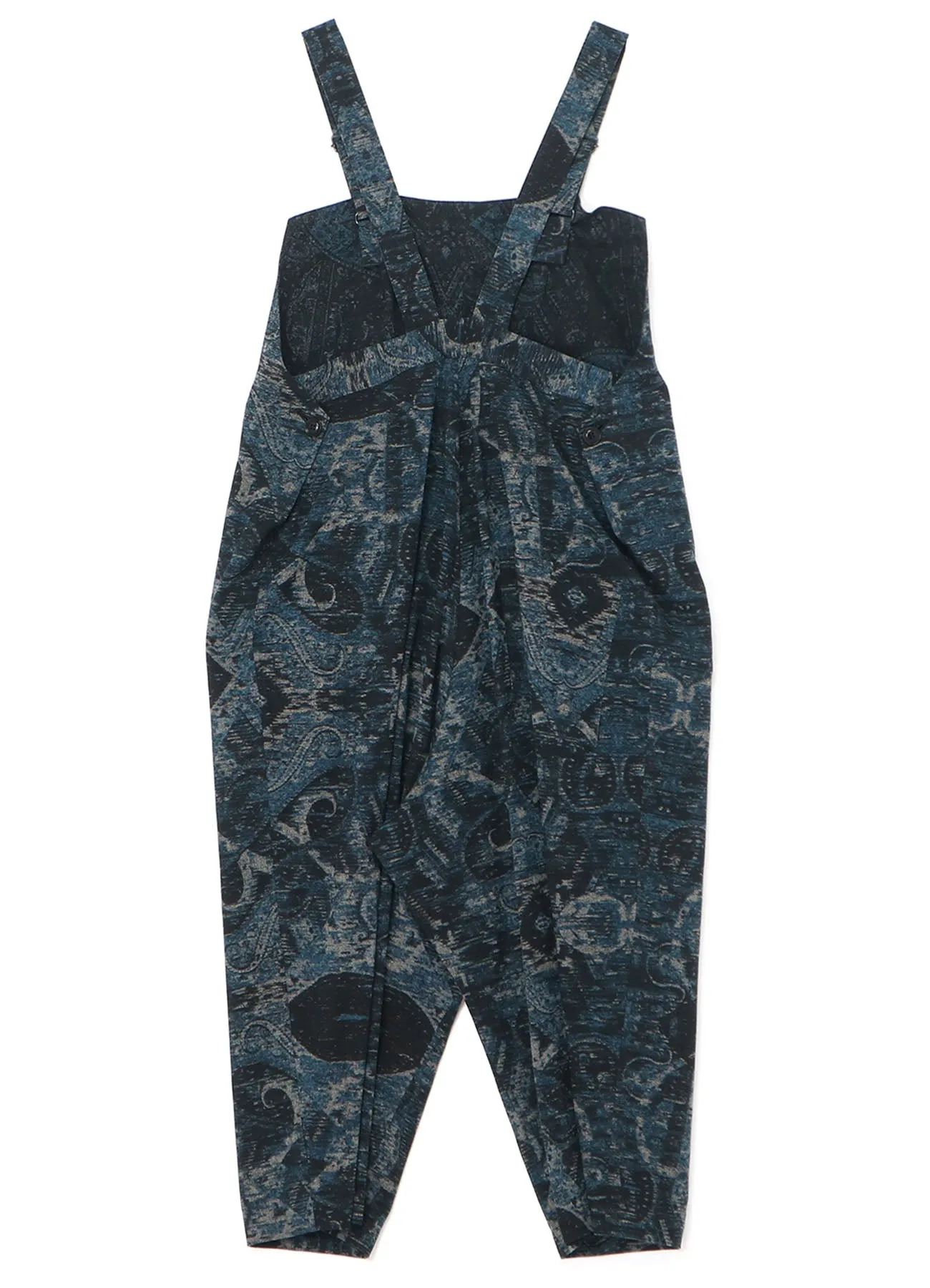 INDIAN JACQUARD PRINT OVERALLS sold by Yohji Yamamoto product image thumbnail 3