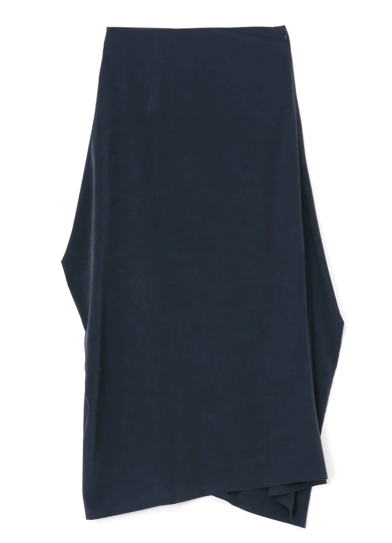 CREPE de CHINE PANEL TUCK FLARED SKIRT sold by Yohji Yamamoto product image thumbnail 3