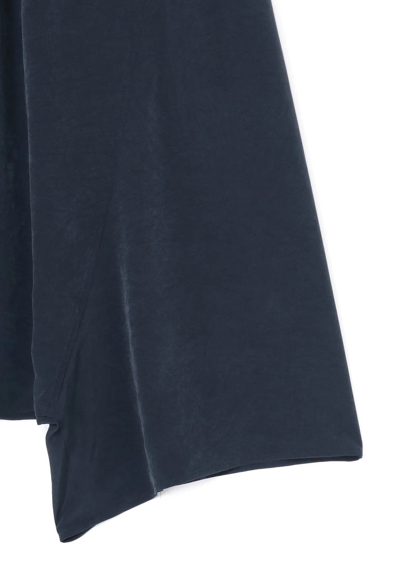 CREPE de CHINE RIGHT SIDE DOUBLED FLARE PANTS sold by Yohji Yamamoto product image thumbnail 5