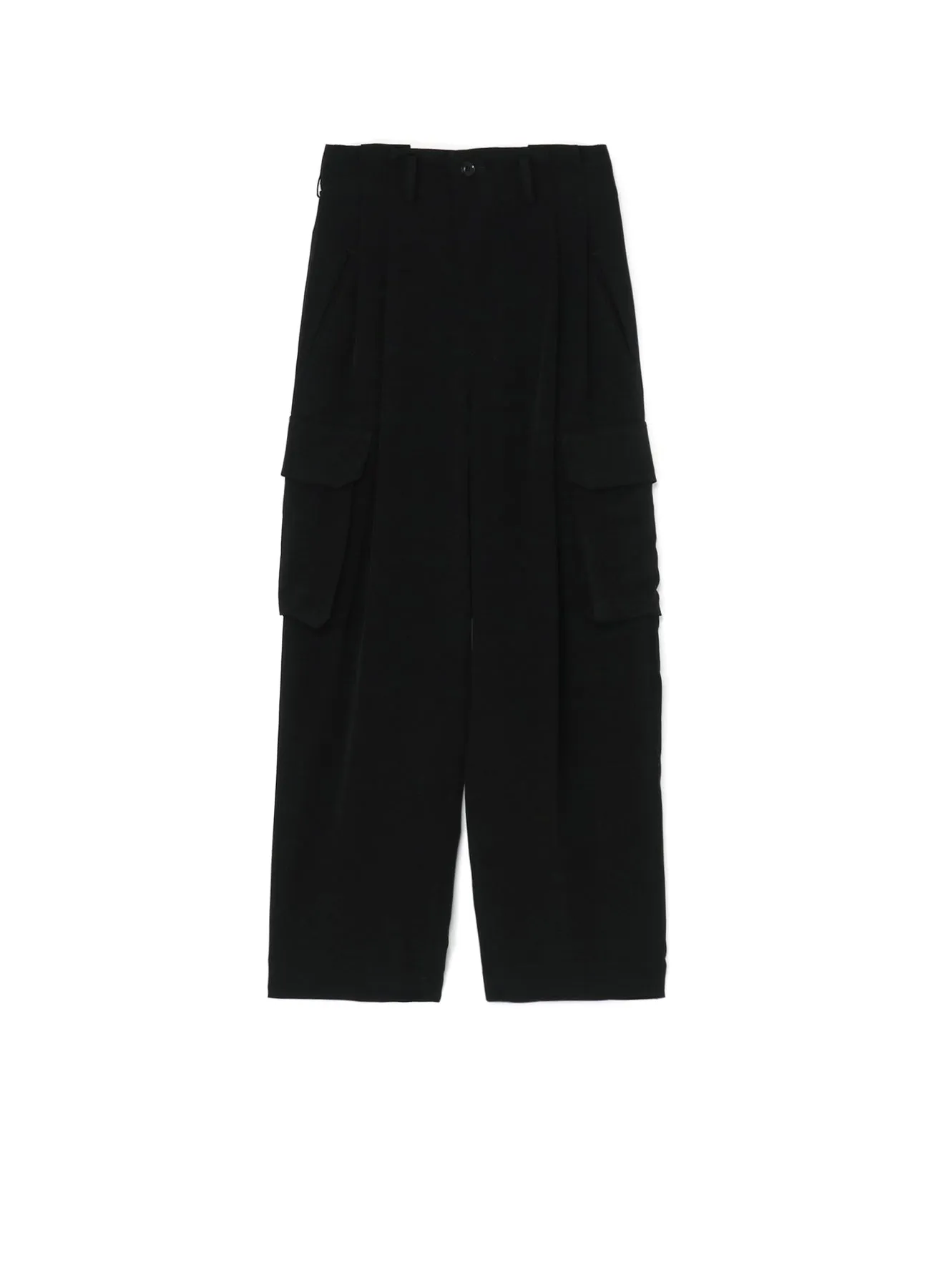 CREPE de CHINE CARGO PANTS sold by Yohji Yamamoto