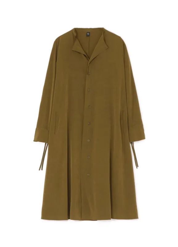 COLLARLESS A-LINE DRESS sold by Yohji Yamamoto