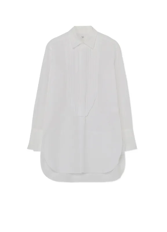 60s LAWN ROUNDED PLEATS BLOUSE sold by Yohji Yamamoto