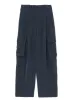 CREPE de CHINE CARGO PANTS sold by Yohji Yamamoto