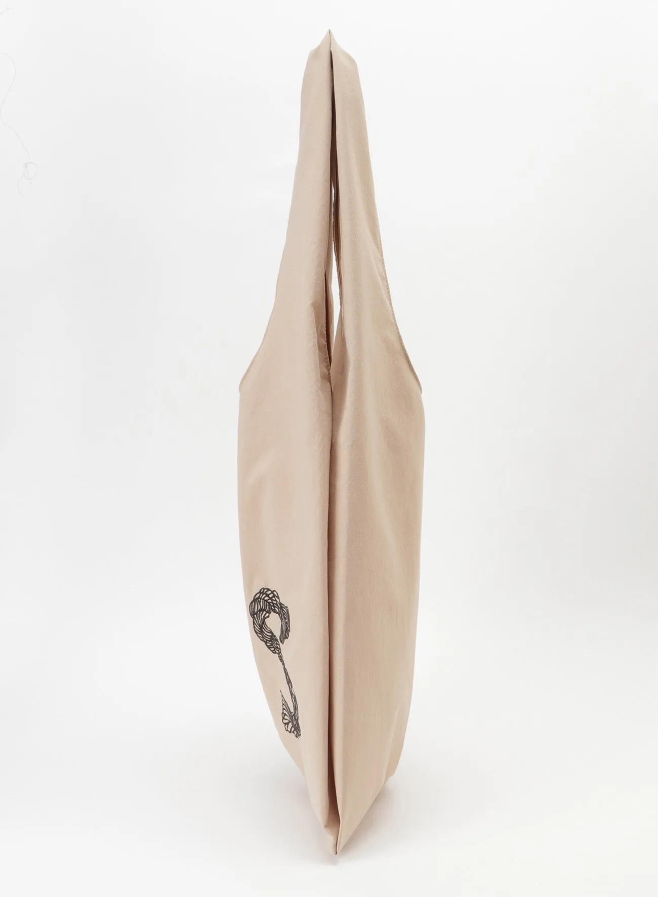 Y's EMBROIDERY TAFFETA PACKABLE TOTE BAG sold by Yohji Yamamoto product image thumbnail 4