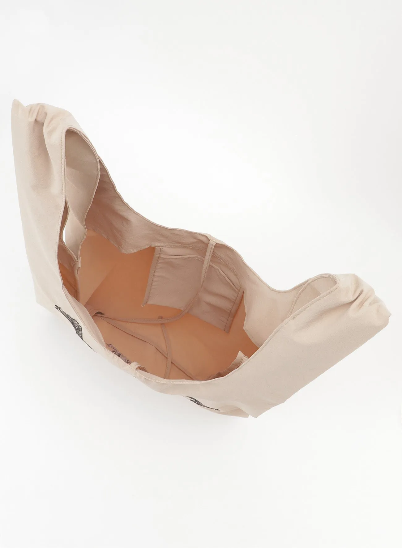 Y's EMBROIDERY TAFFETA PACKABLE TOTE BAG sold by Yohji Yamamoto product image thumbnail 5