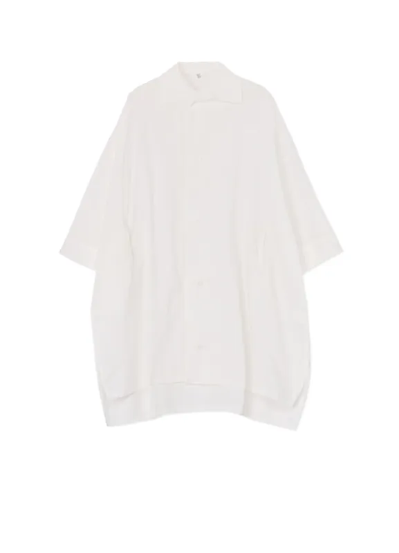 [Y's BORN PRODUCT] THIN COTTON TWILL OVERSIZED DRESS sold by Yohji Yamamoto