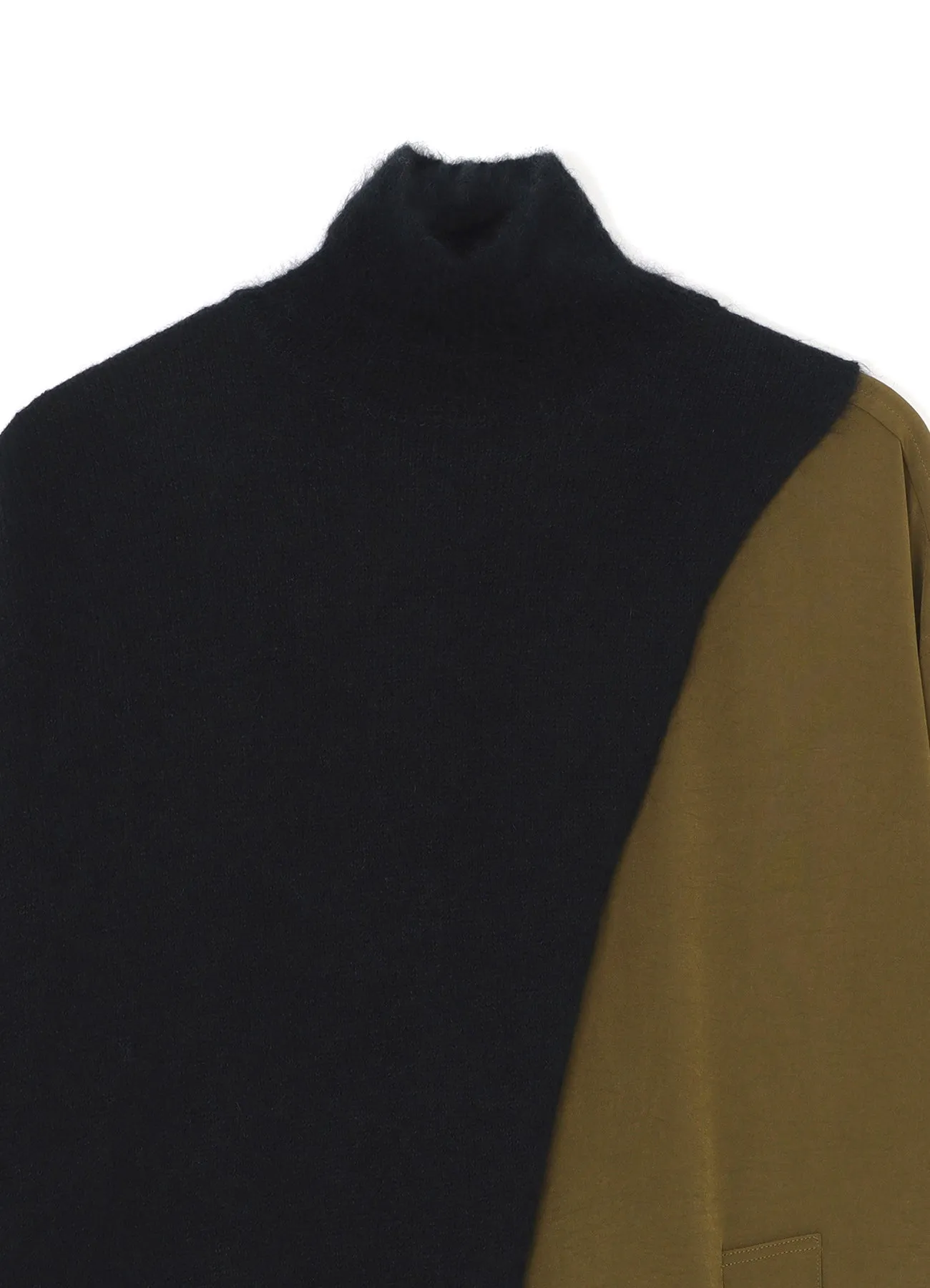 MOHAIR BLEND TURTLENECK sold by Yohji Yamamoto product image thumbnail 5