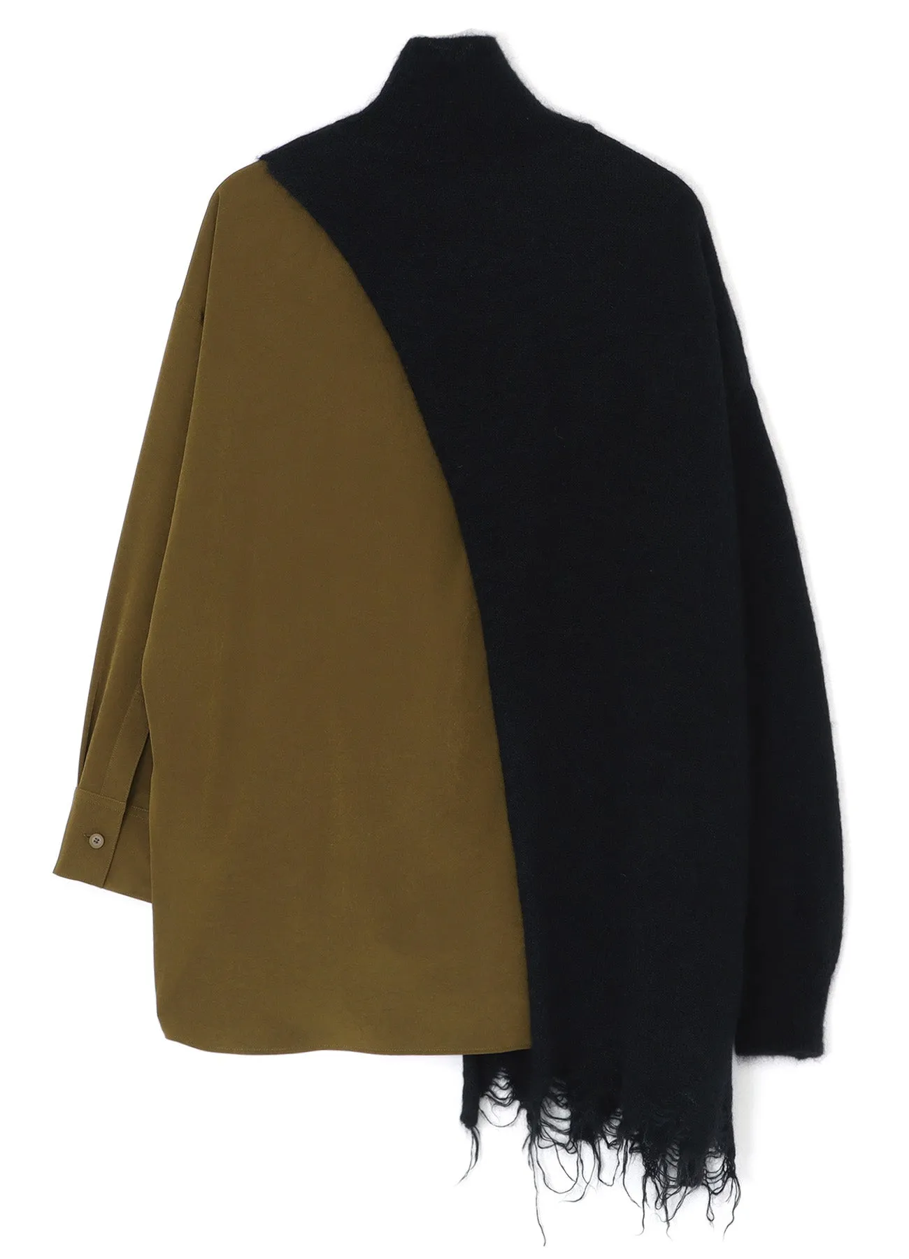 MOHAIR BLEND TURTLENECK sold by Yohji Yamamoto product image thumbnail 4