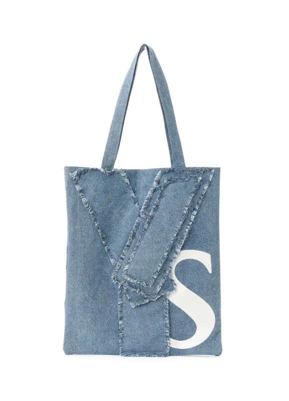 C/DENIM Y-DESIGN PATCHWORK TOTE sold by Yohji Yamamoto