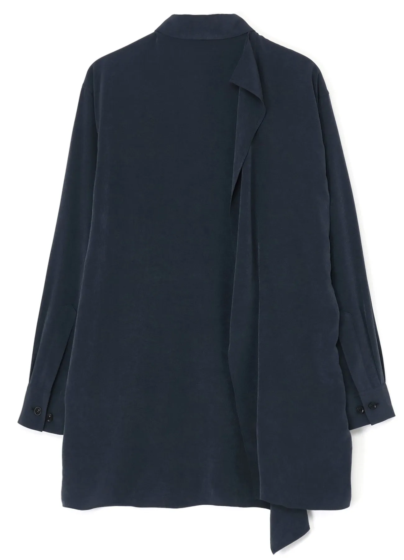 CREPE de CHINE BACK FLAP BLOUSE sold by Yohji Yamamoto product image thumbnail 3