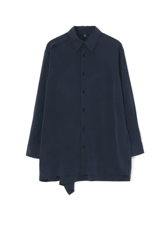 CREPE de CHINE BACK FLAP BLOUSE sold by Yohji Yamamoto