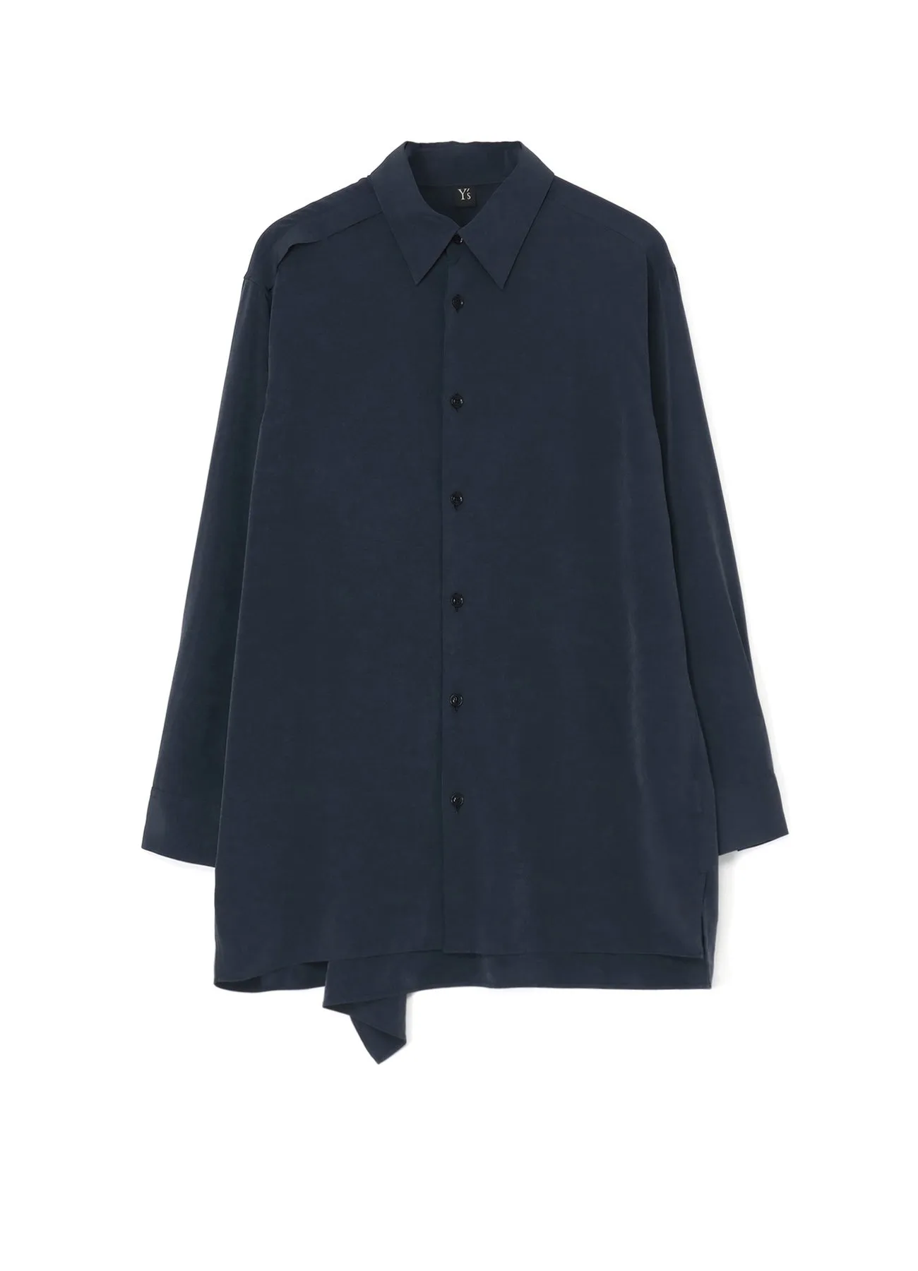 CREPE de CHINE BACK FLAP BLOUSE sold by Yohji Yamamoto