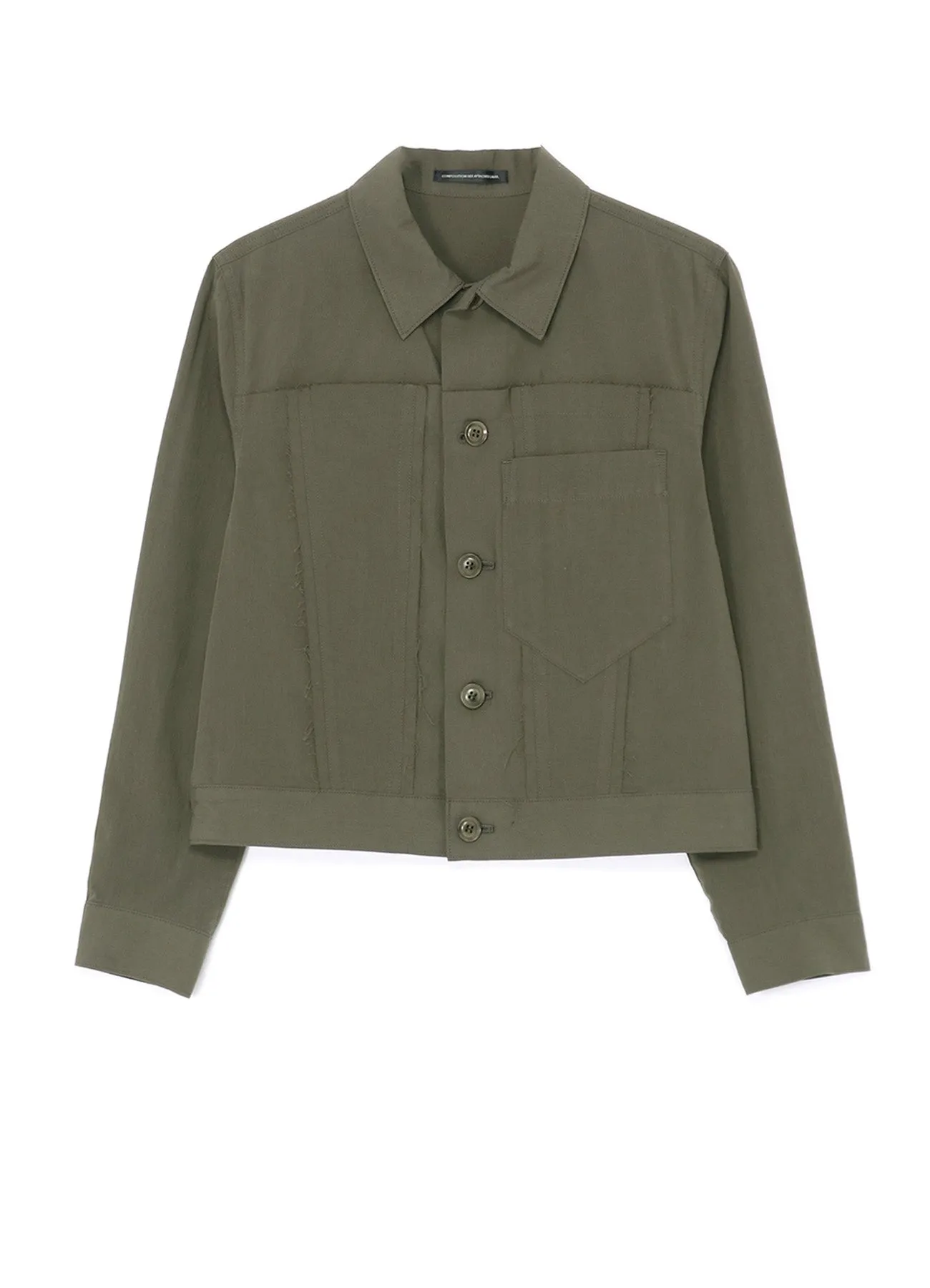 ORGANIC DENIM/LINEN JACKET sold by Yohji Yamamoto