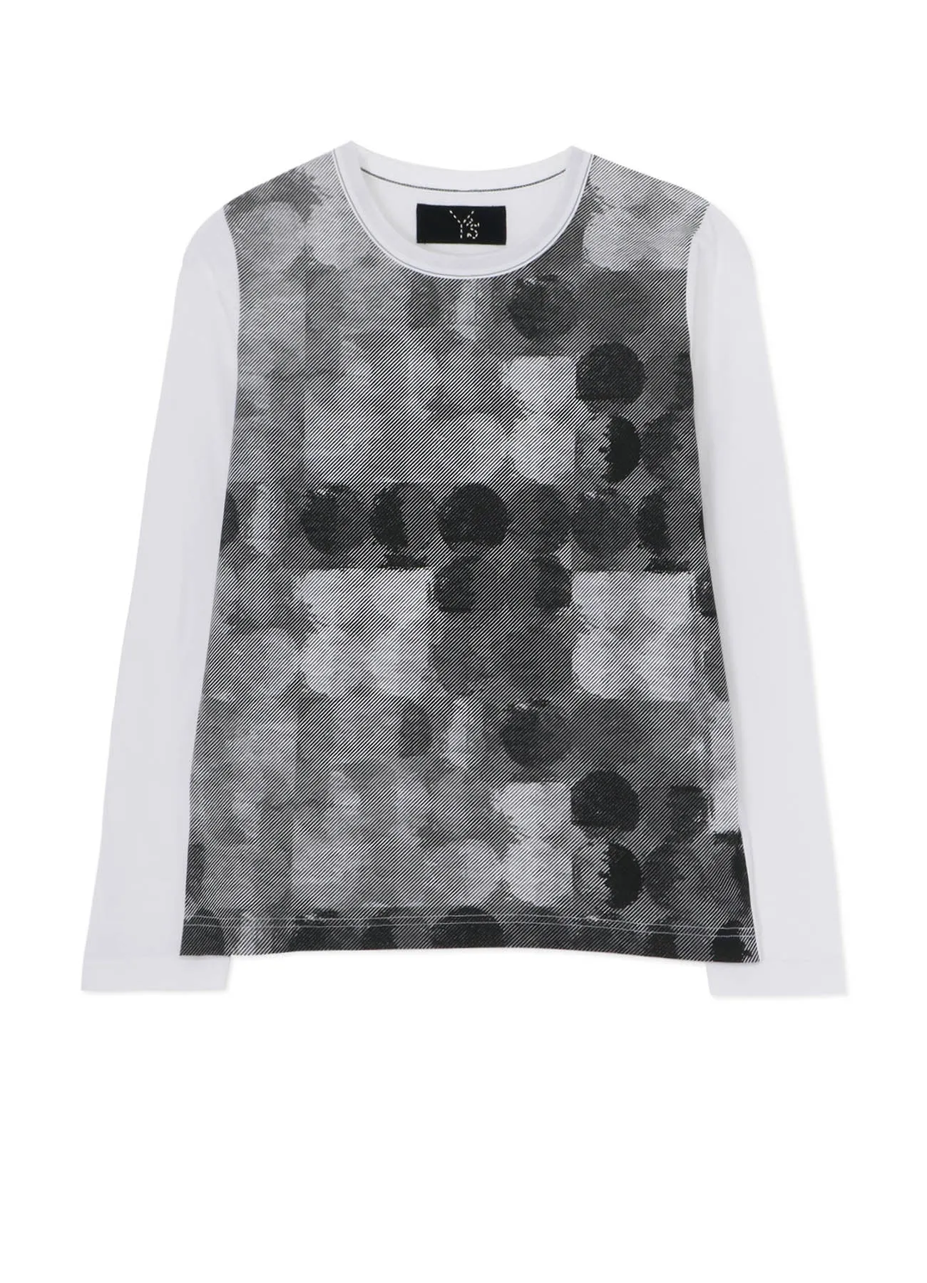 POLKA DOT PIGMENT PRINT LONG T sold by Yohji Yamamoto
