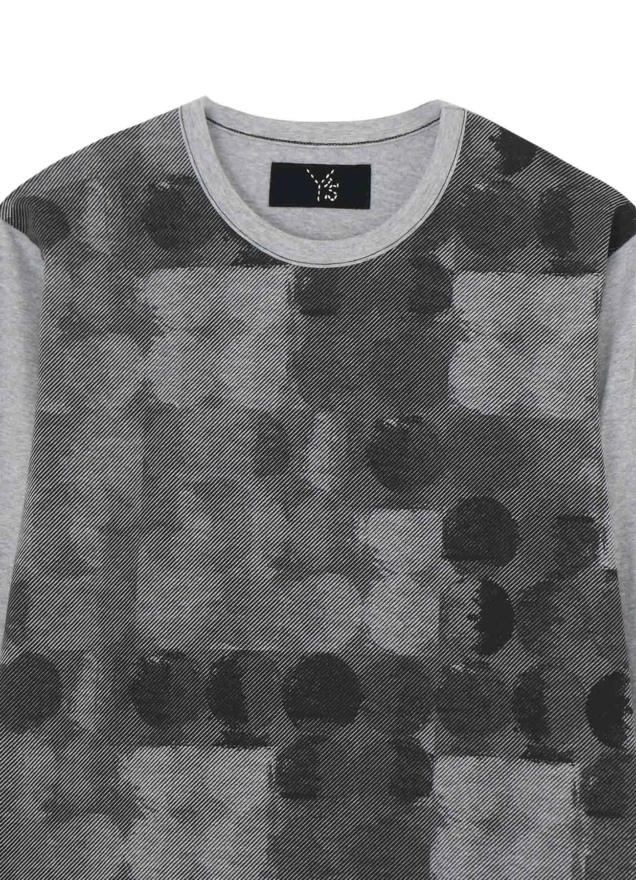 POLKA DOT PIGMENT PRINT LONG T sold by Yohji Yamamoto product image thumbnail 4