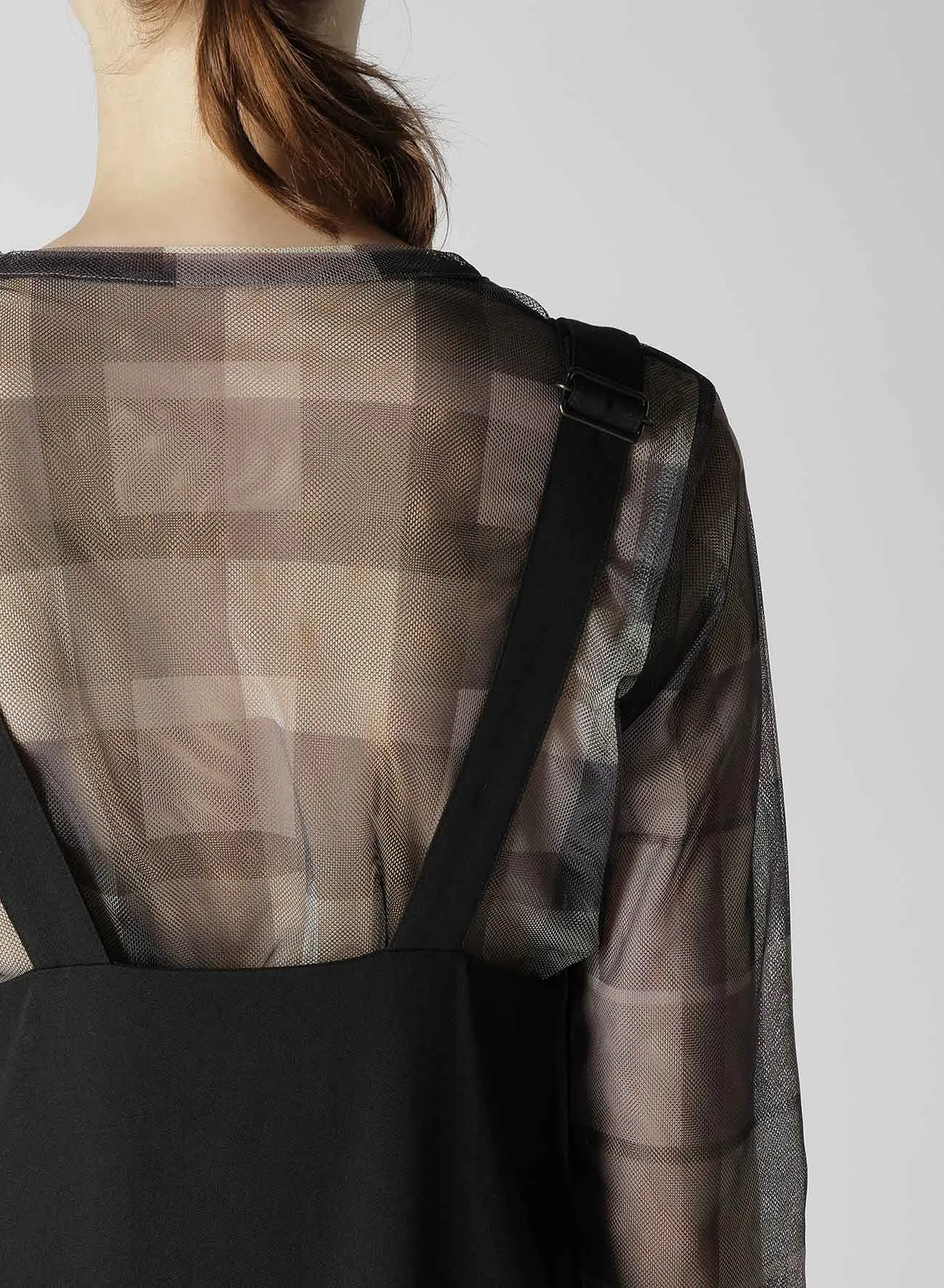 WOOL GABARDINE ZIPPER DRESS sold by Yohji Yamamoto product image thumbnail 5