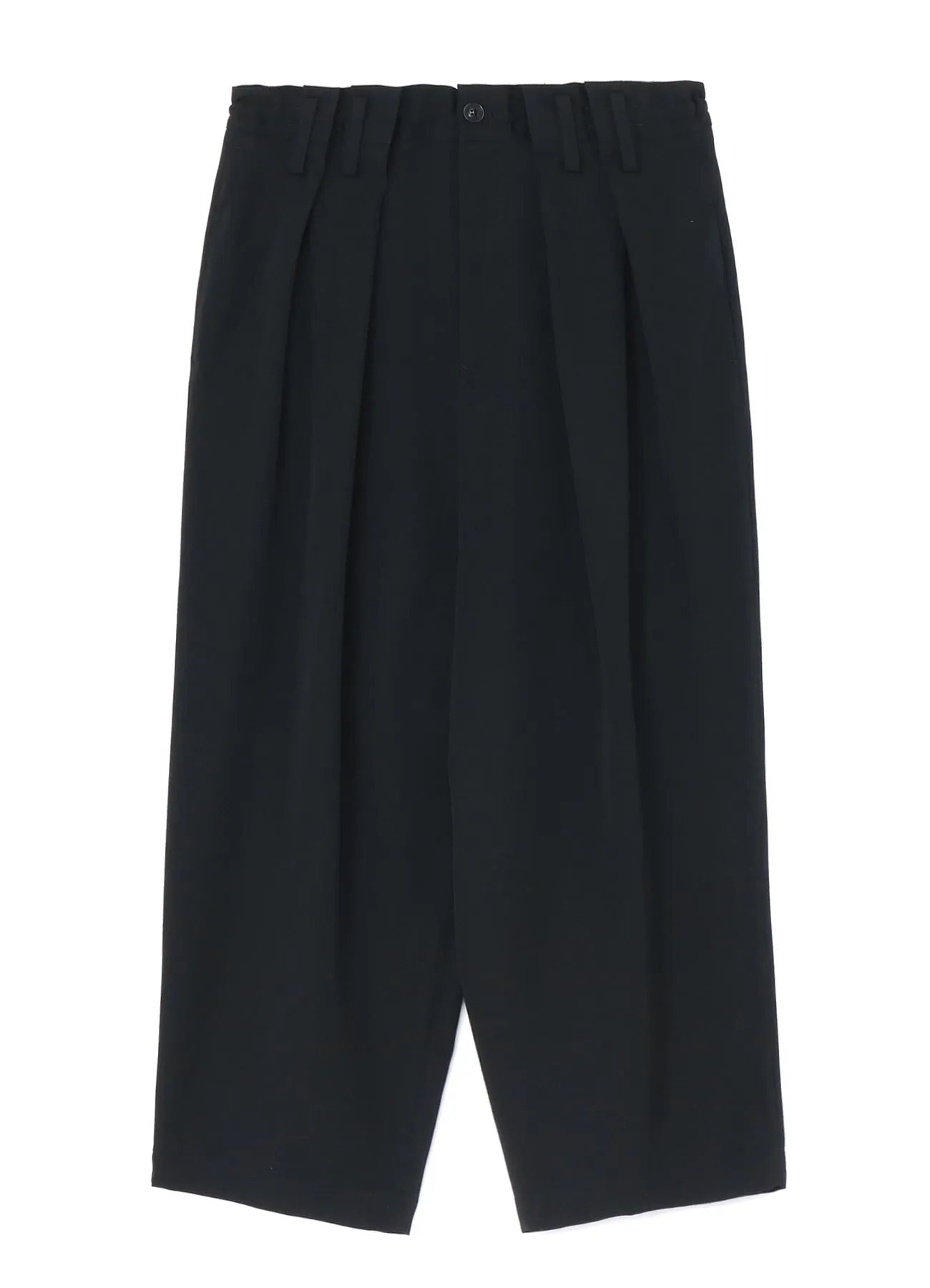 WOOL GABARDINE PLEATED PANTS sold by Yohji Yamamoto product image thumbnail 2