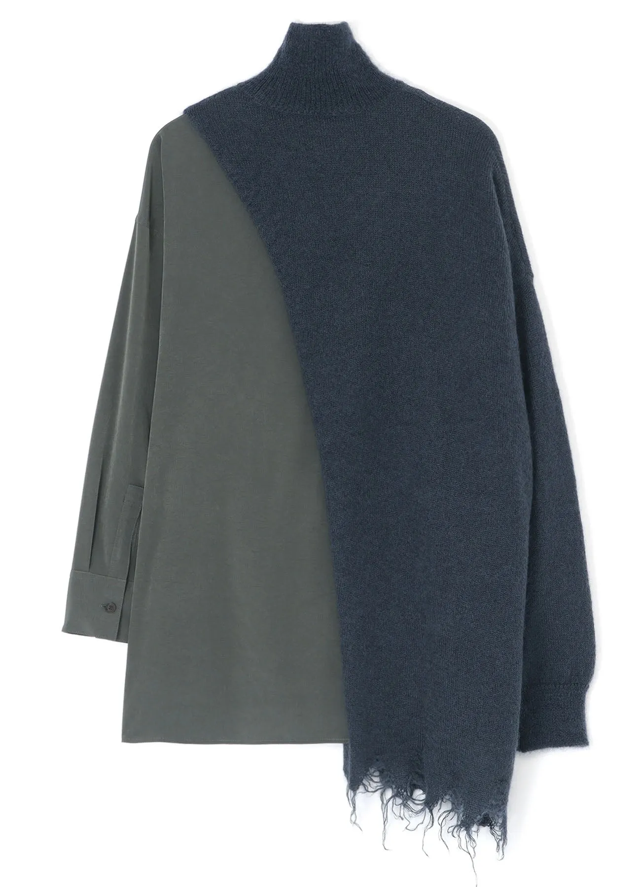 MOHAIR BLEND TURTLENECK sold by Yohji Yamamoto product image thumbnail 4