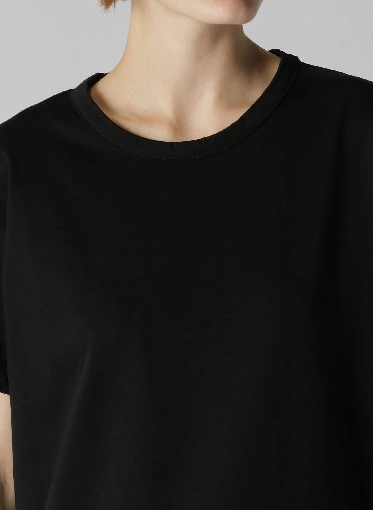 MERCERIZED JERSEY YS STITCH T A sold by Yohji Yamamoto product image thumbnail 5