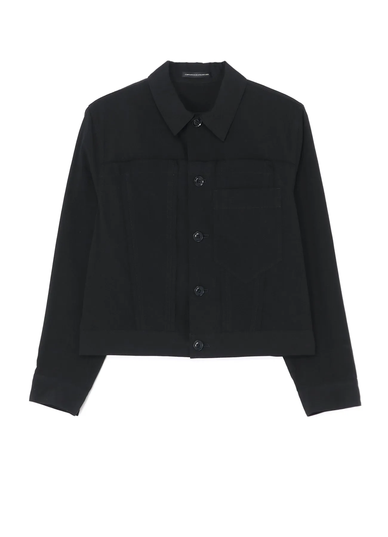 ORGANIC DENIM/LINEN JACKET sold by Yohji Yamamoto