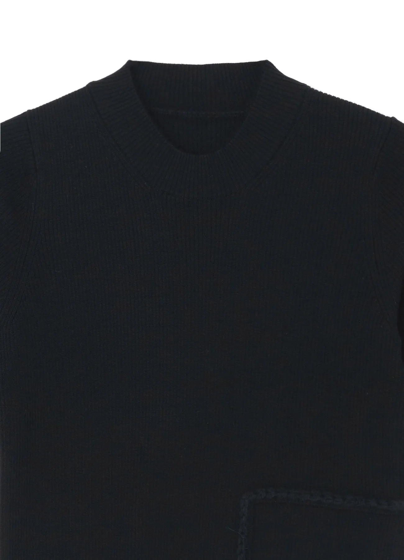 DAMAGED RIBBED T-SHIRT sold by Yohji Yamamoto product image thumbnail 4