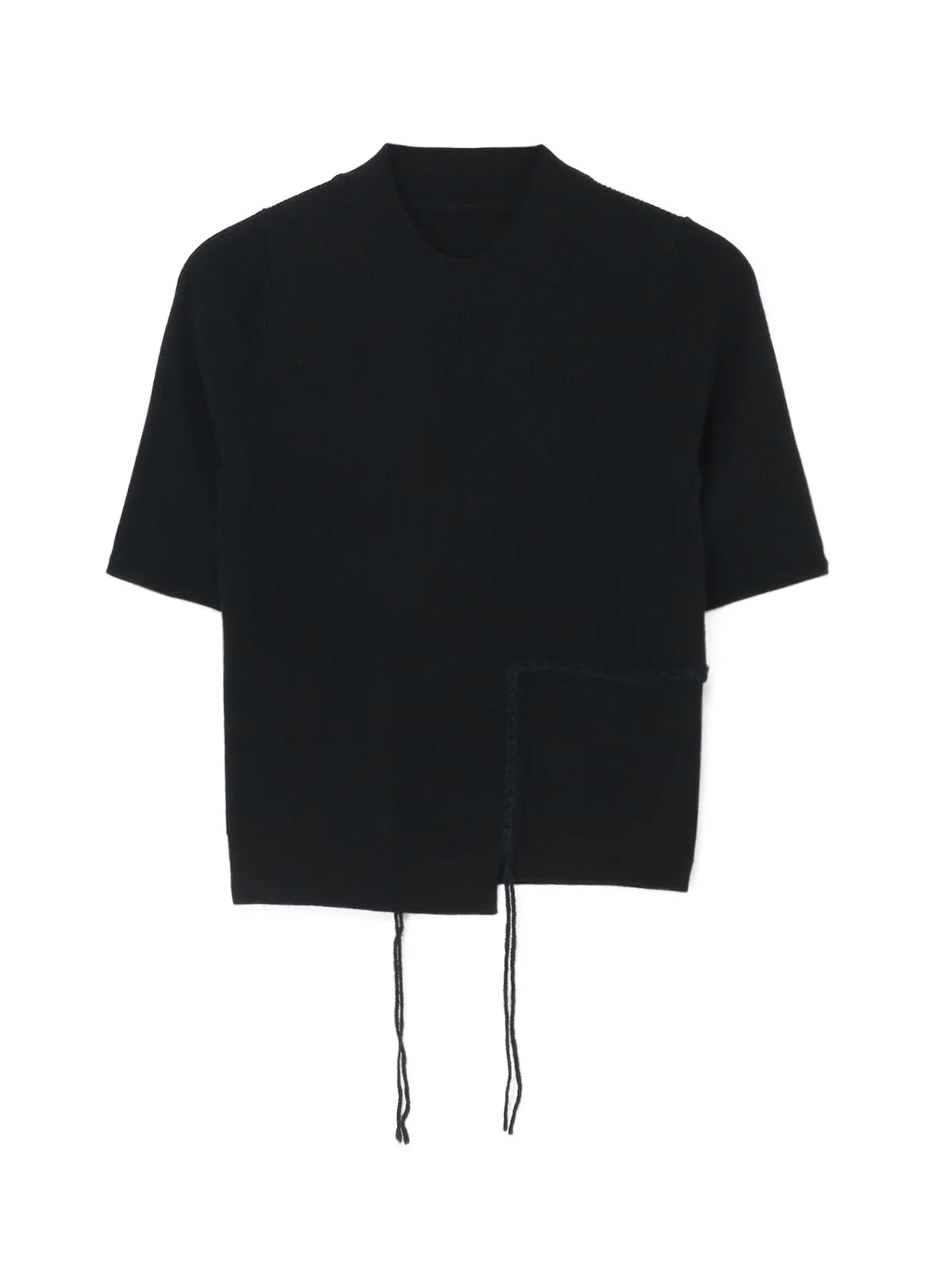 DAMAGED RIBBED T-SHIRT sold by Yohji Yamamoto