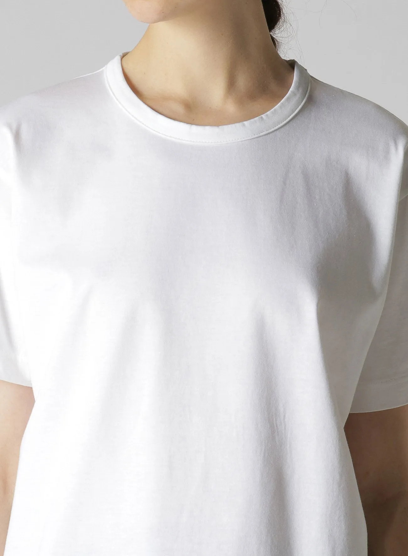 MERCERIZED JERSEY YS STITCH T B sold by Yohji Yamamoto product image thumbnail 5