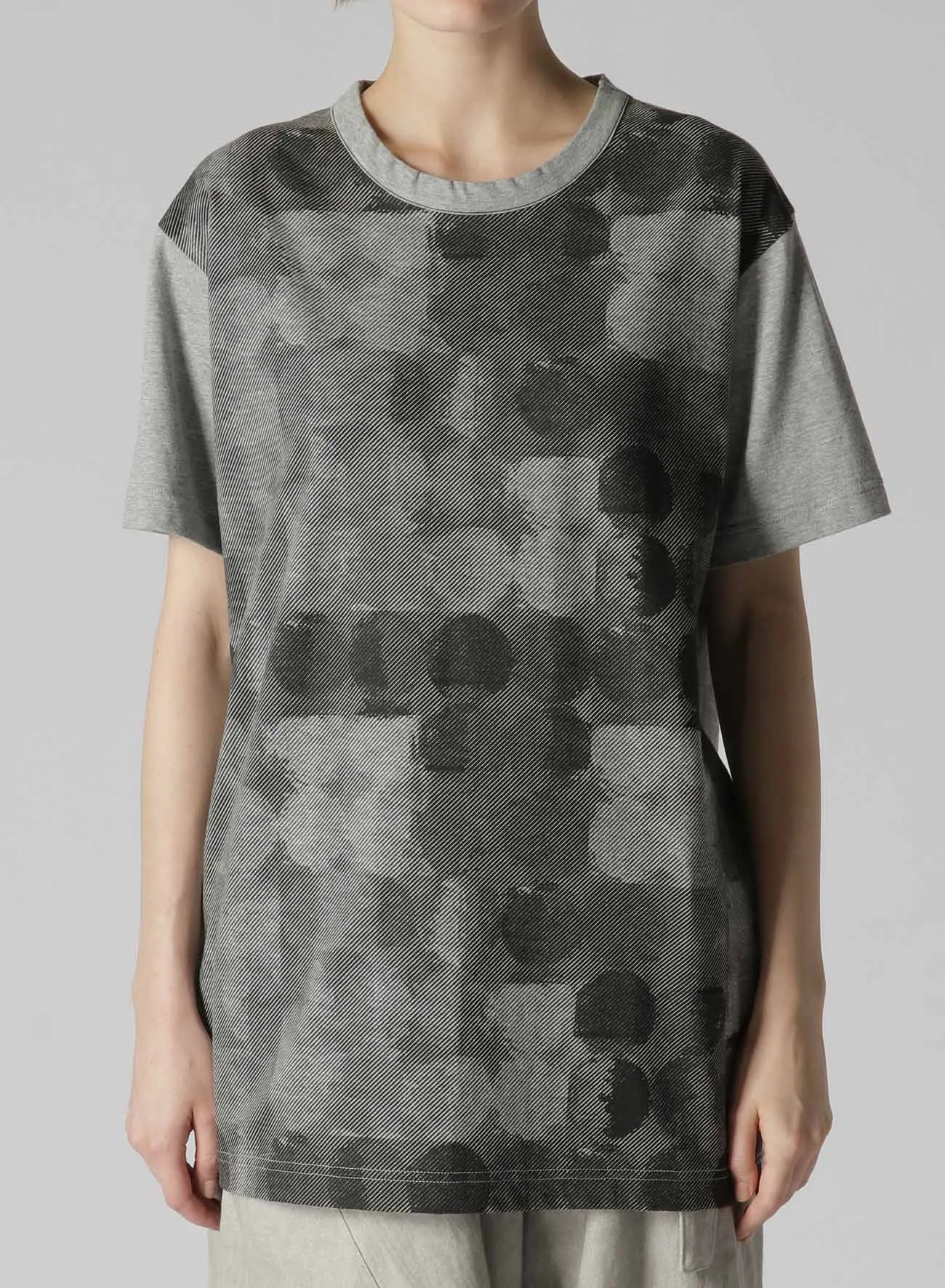 POLKA DOT PIGMENT PRINT T sold by Yohji Yamamoto product image thumbnail 4