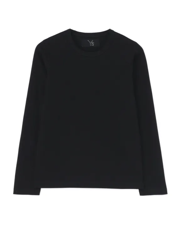 MERCERIZED JERSEY YS STITCH LONG T A sold by Yohji Yamamoto