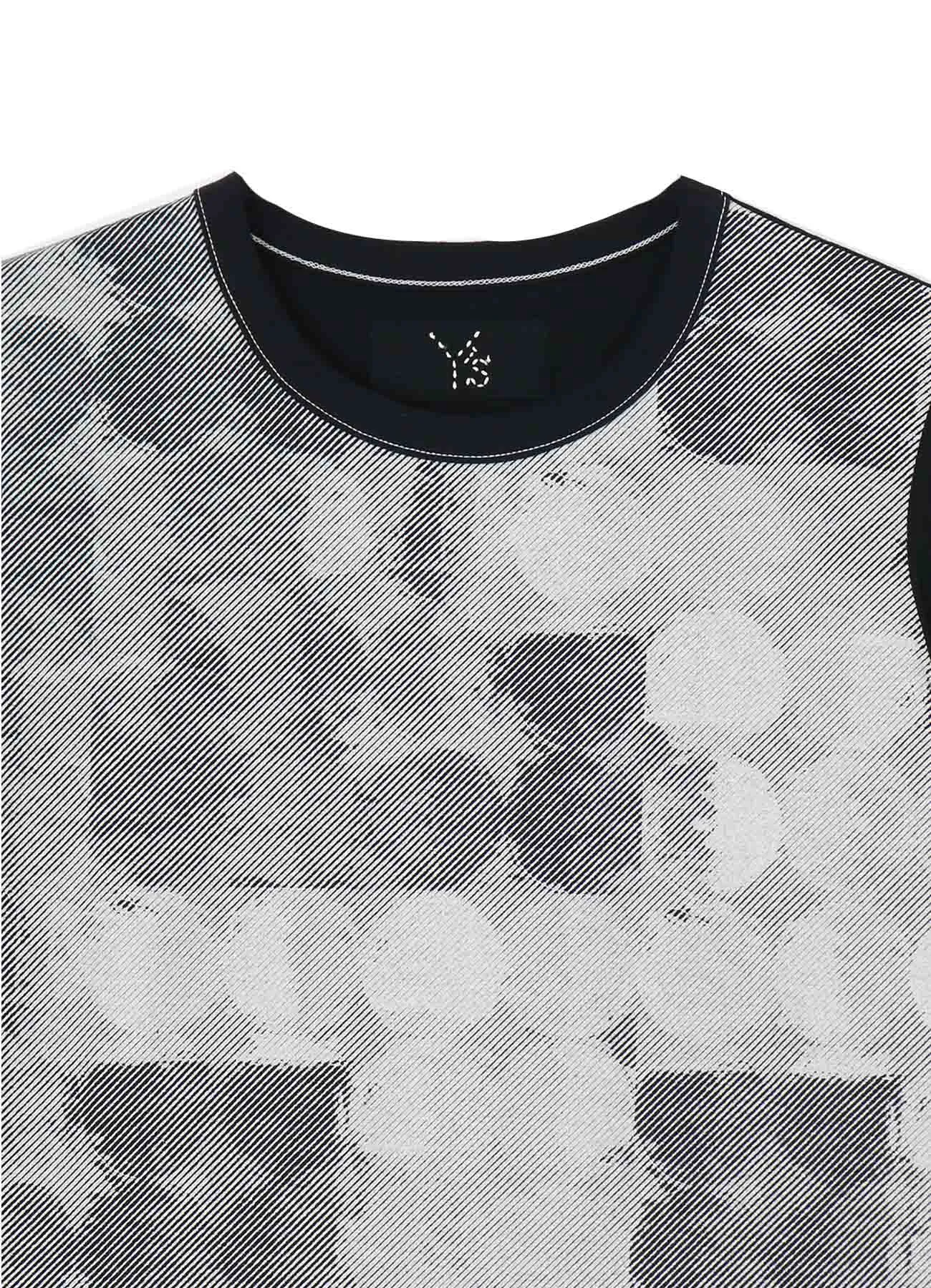 POLKA DOT PIGMENT PRINT T sold by Yohji Yamamoto product image thumbnail 4
