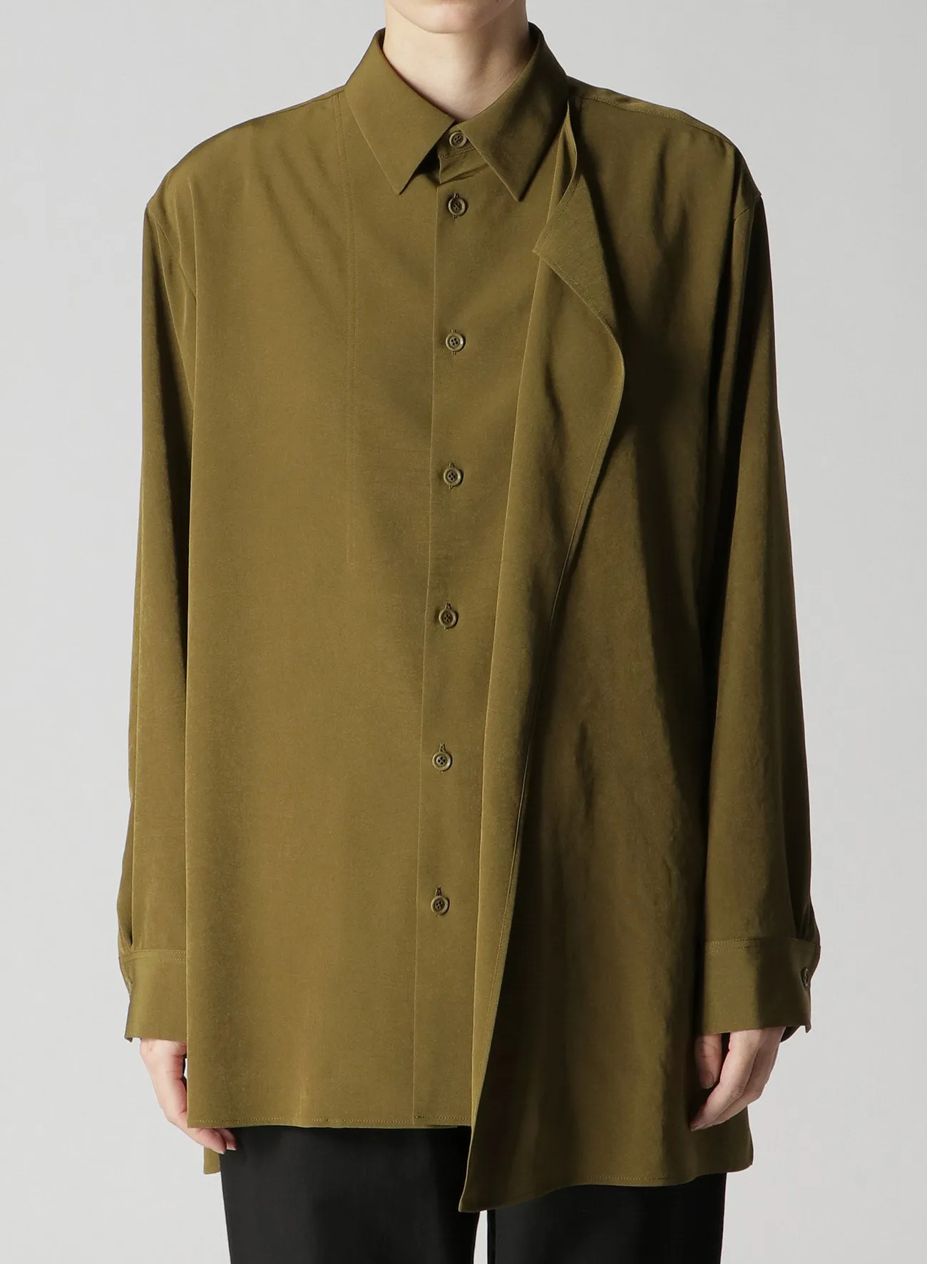 DOUBLE LEFT PANEL SHIRT sold by Yohji Yamamoto product image thumbnail 4