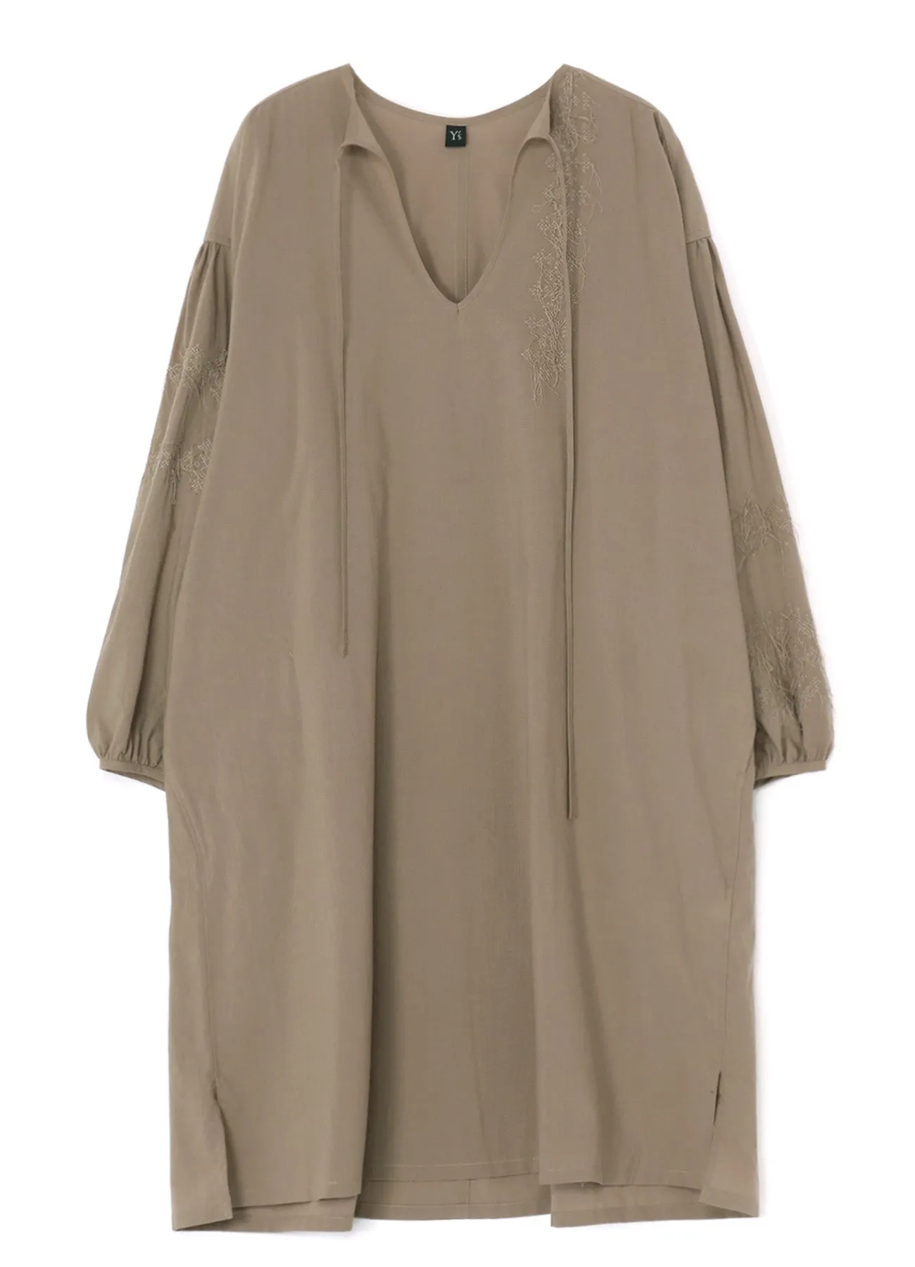 POWDER SNOW WASH COTTON TUNIC-STYLE DRESS sold by Yohji Yamamoto product image thumbnail 2