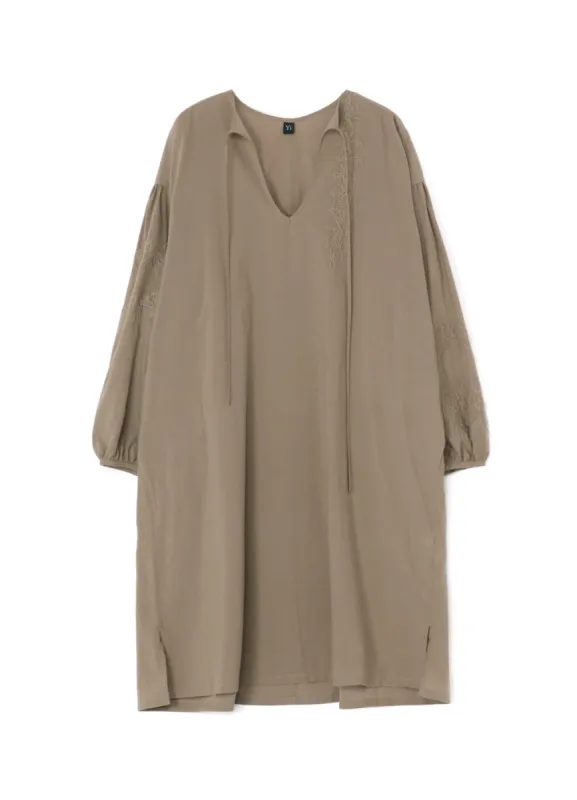 POWDER SNOW WASH COTTON TUNIC-STYLE DRESS sold by Yohji Yamamoto