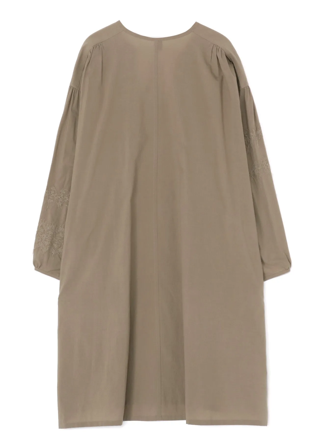 POWDER SNOW WASH COTTON TUNIC-STYLE DRESS sold by Yohji Yamamoto product image thumbnail 3