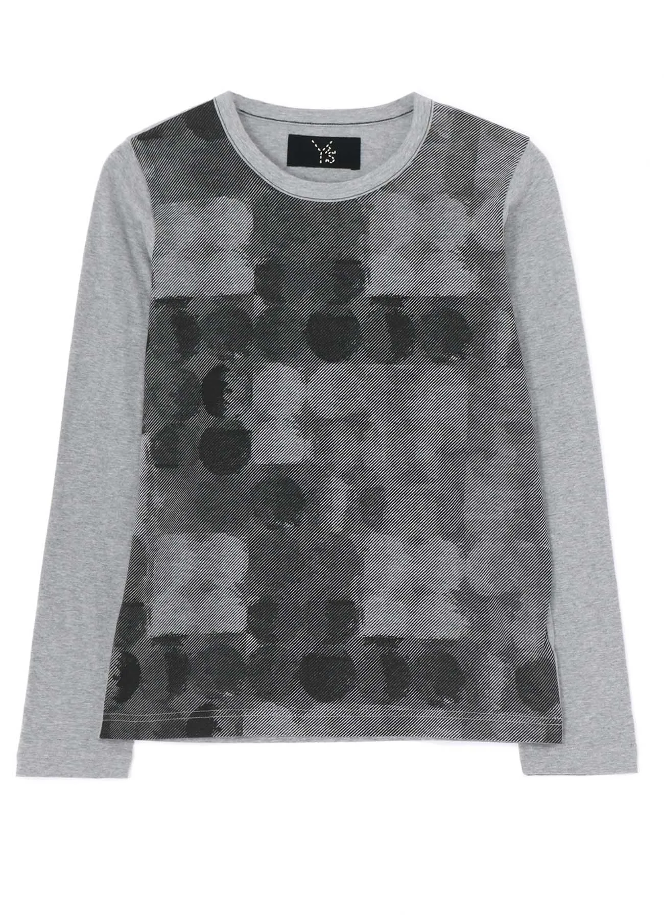 POLKA DOT PIGMENT PRINT LONG T sold by Yohji Yamamoto product image thumbnail 2