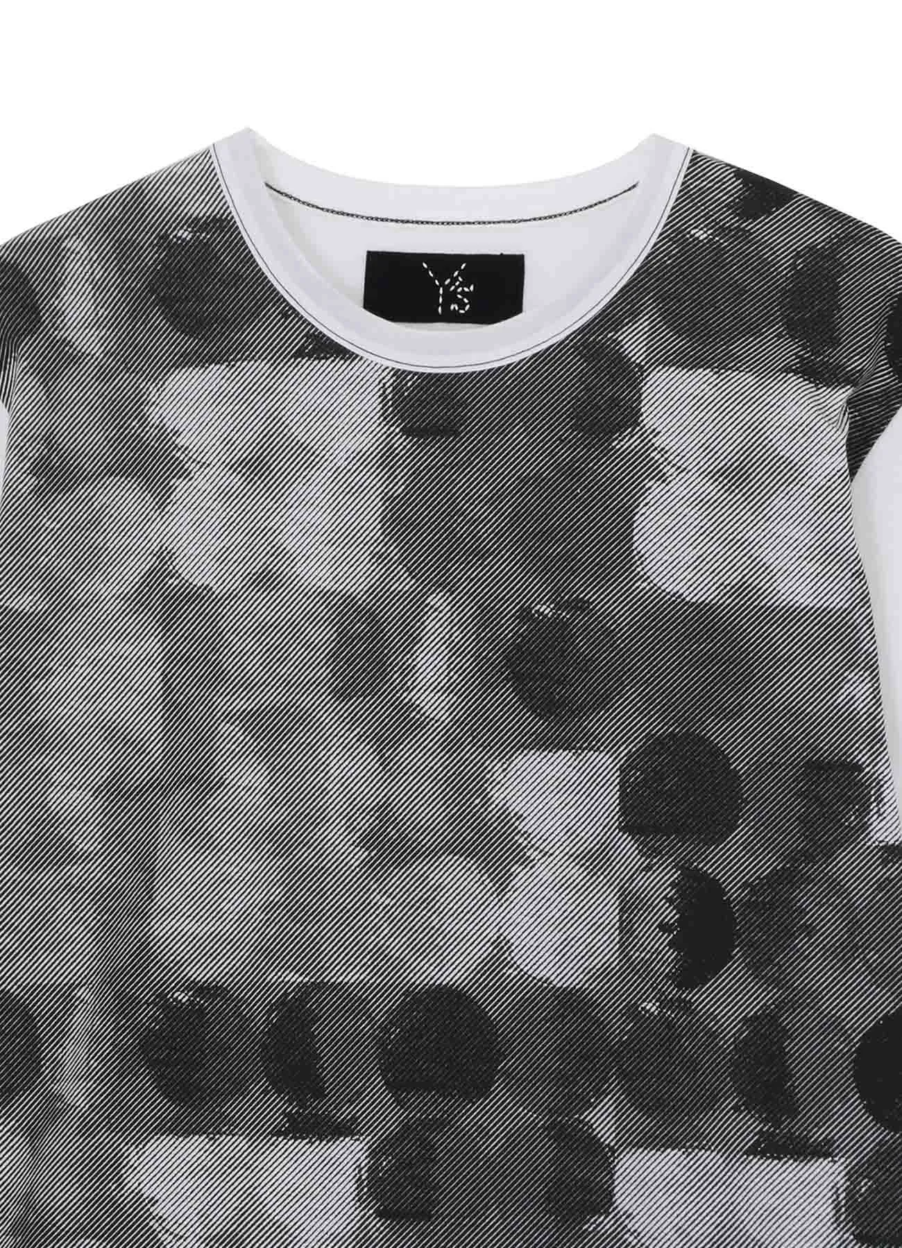 POLKA DOT PIGMENT PRINT T sold by Yohji Yamamoto product image thumbnail 4