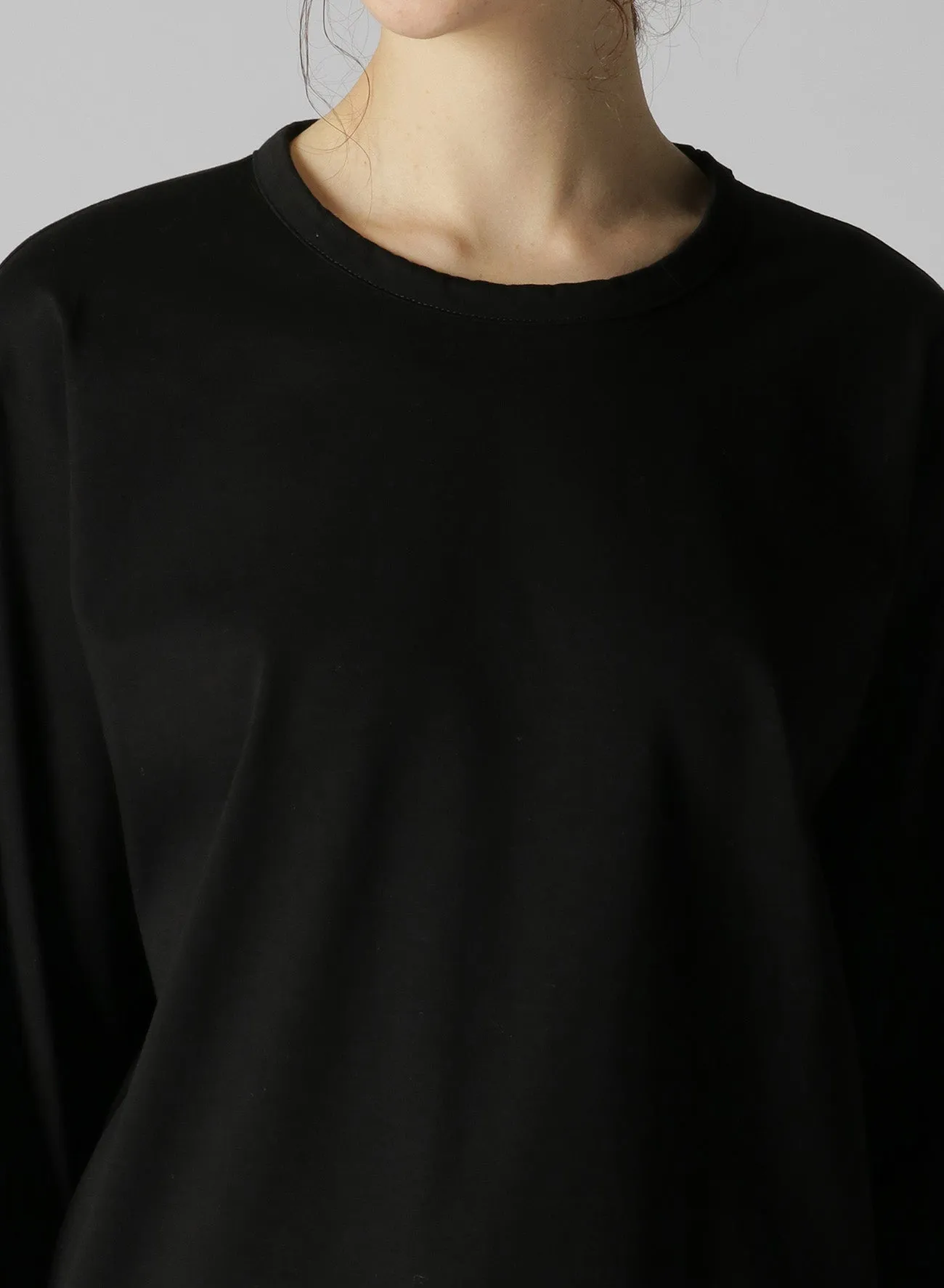 MERCERIZED JERSEY YS STITCH LONG T B sold by Yohji Yamamoto product image thumbnail 5