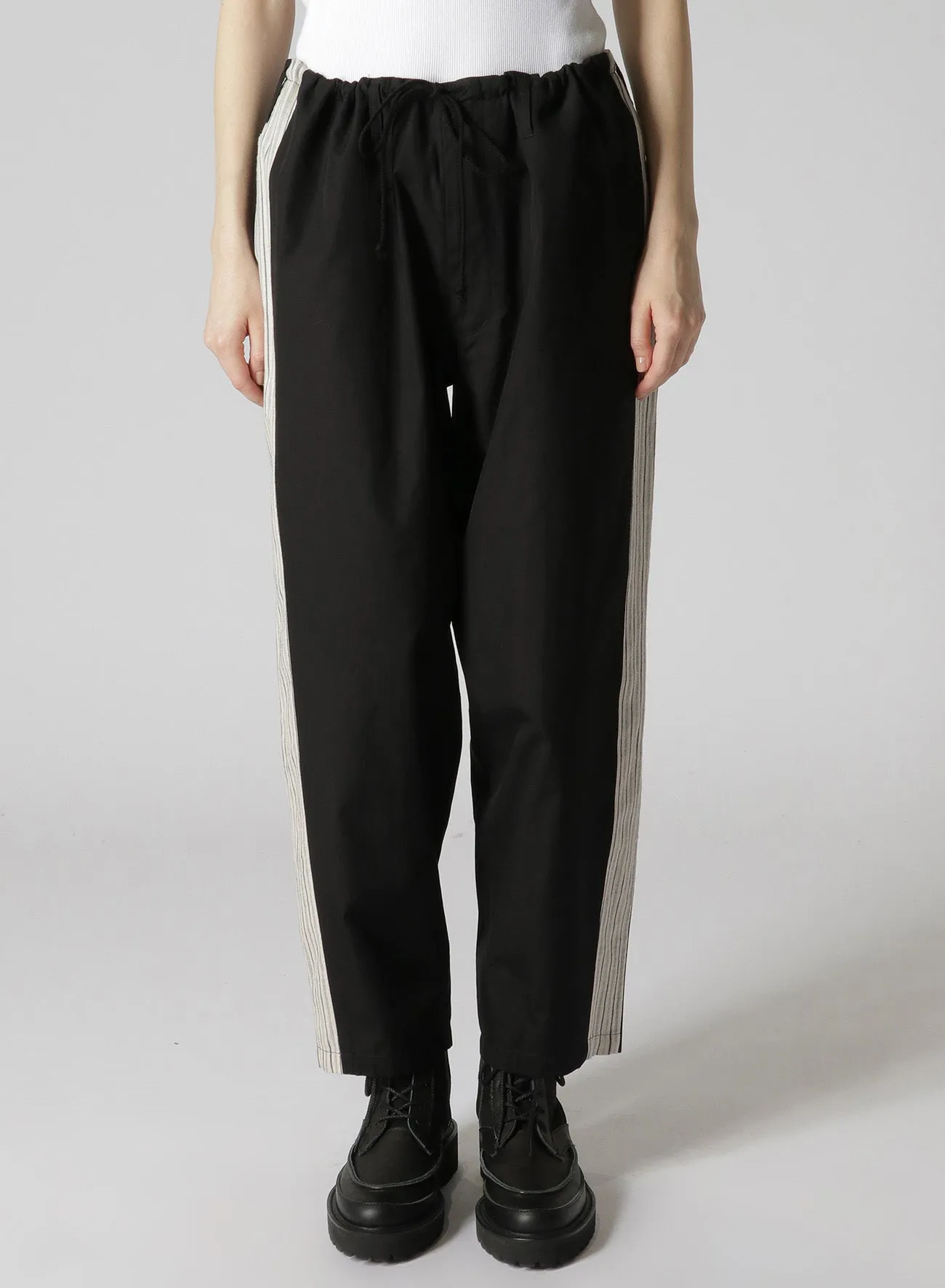 COTTON BROAD YS STITCH PANTS sold by Yohji Yamamoto product image thumbnail 4