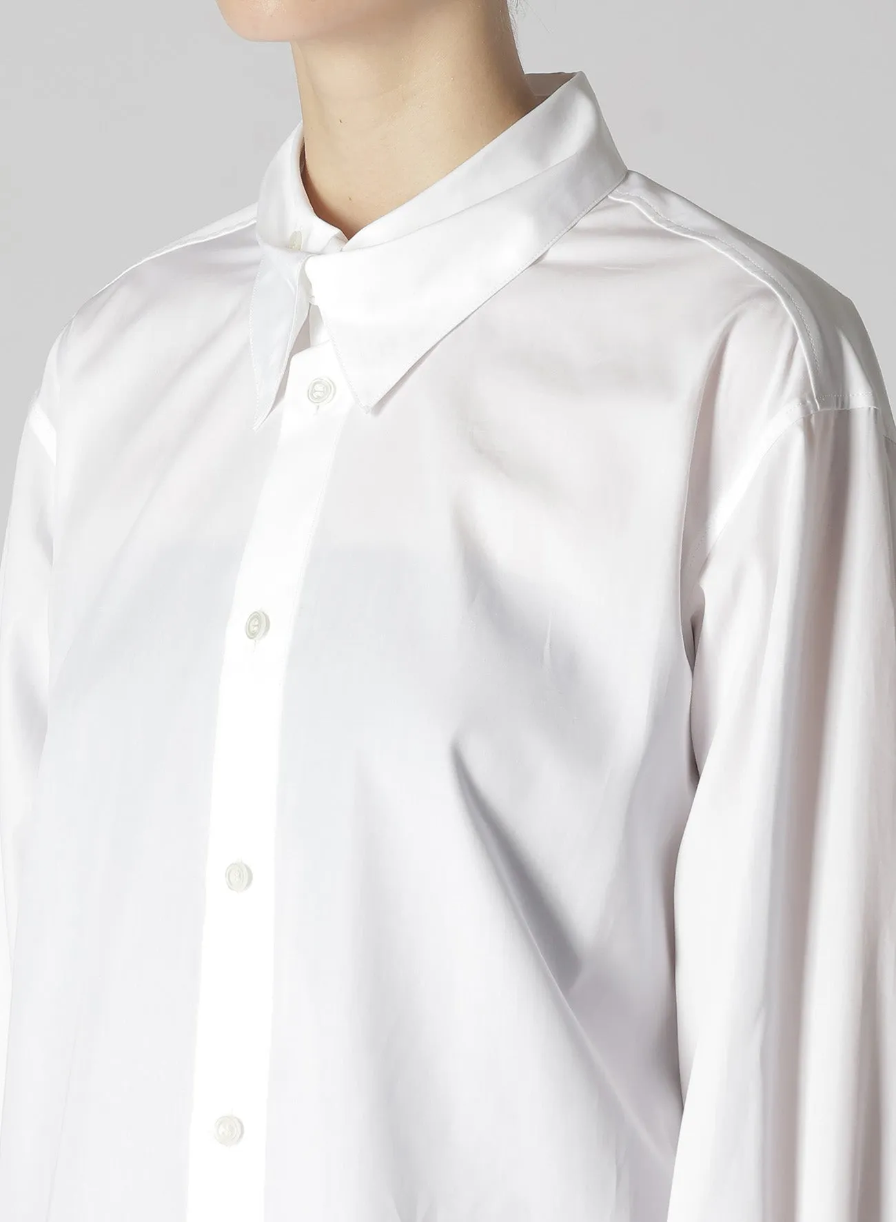 SUPIMA COTTON BUTTON DOWN SHIRT sold by Yohji Yamamoto product image thumbnail 5