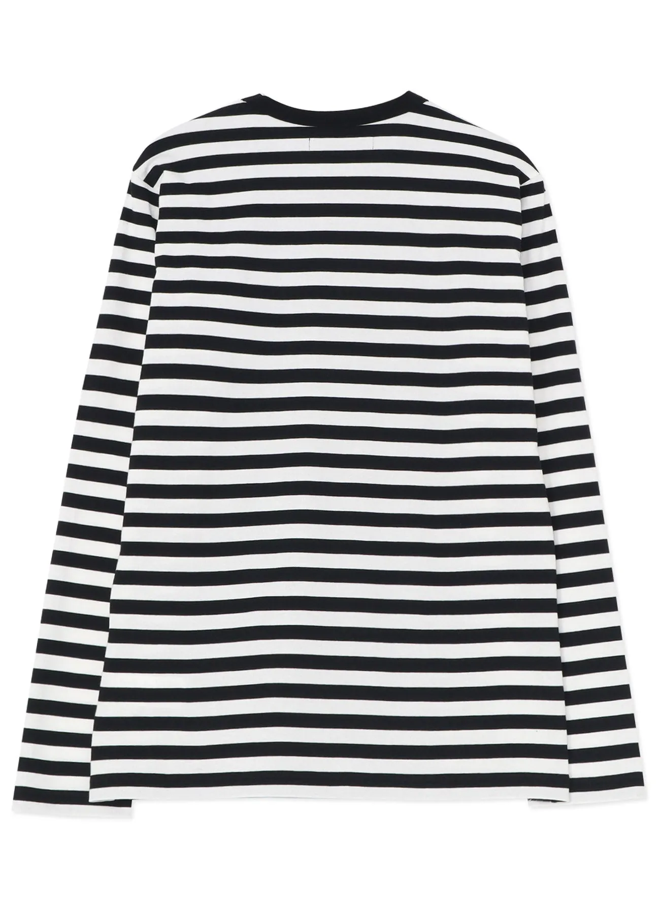 STRIPE WITH POLKA DOT PIGMENT PRINT LONG T sold by Yohji Yamamoto product image thumbnail 3