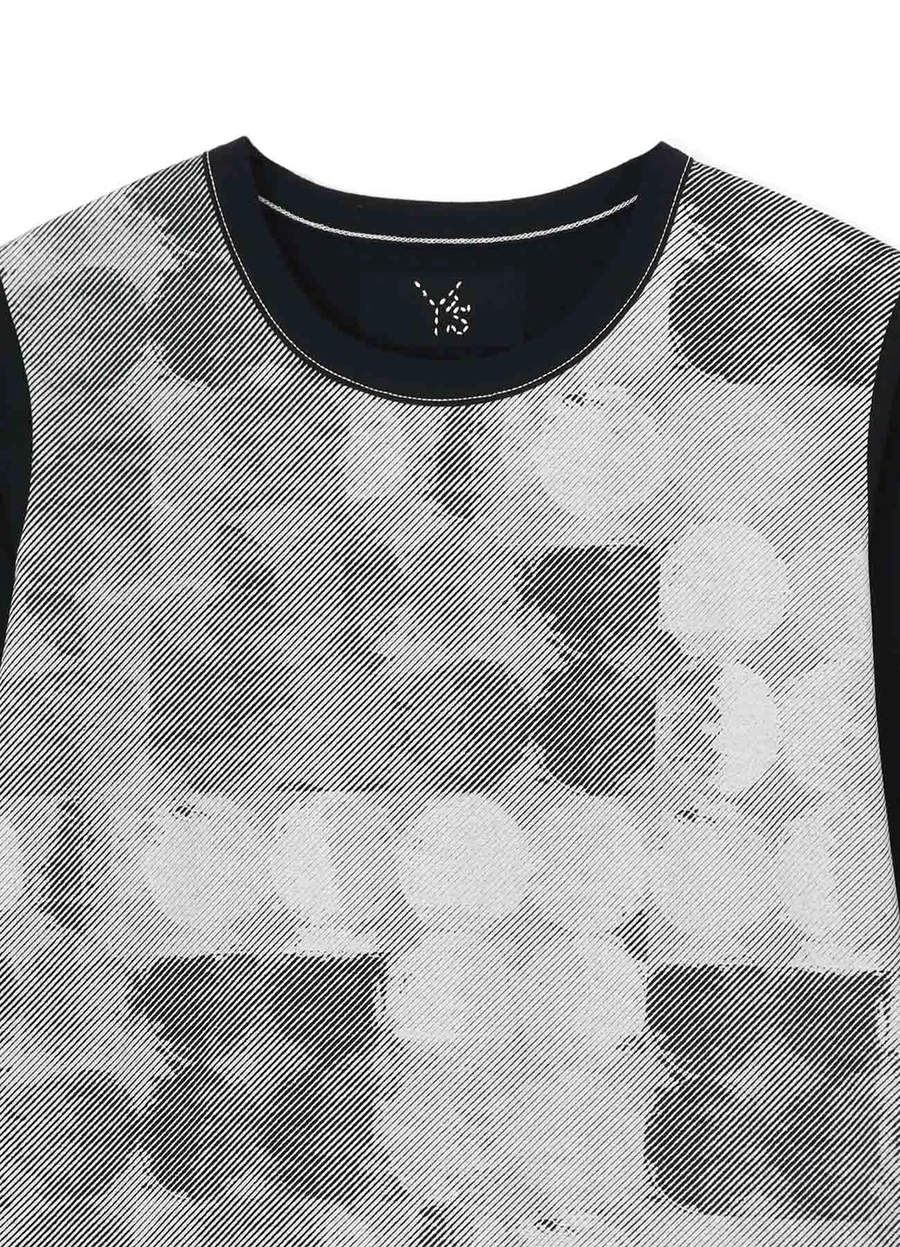 POLKA DOT PIGMENT PRINT LONG T sold by Yohji Yamamoto product image thumbnail 4