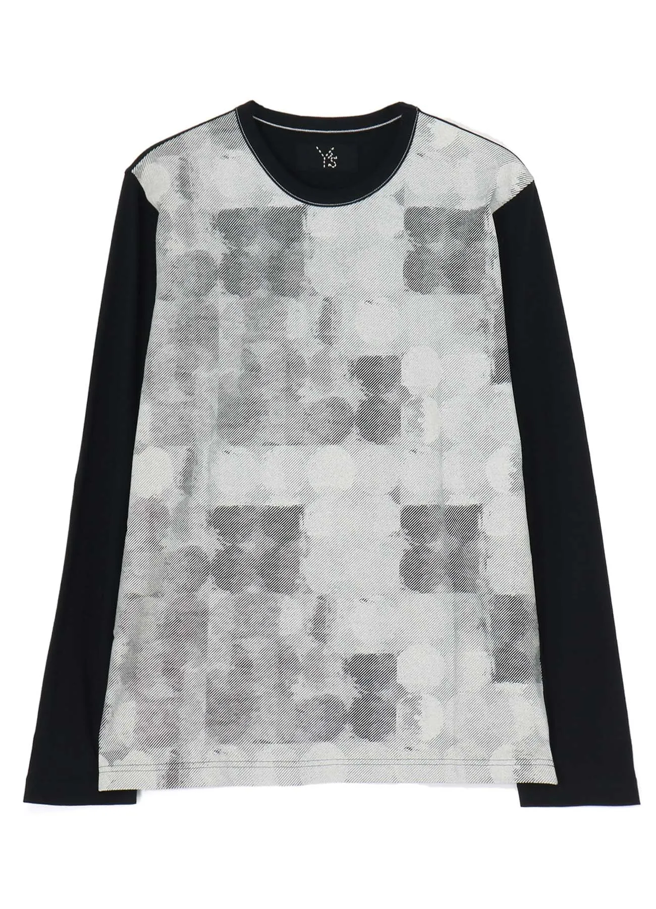 POLKA DOT PIGMENT PRINT LONG T sold by Yohji Yamamoto product image thumbnail 2