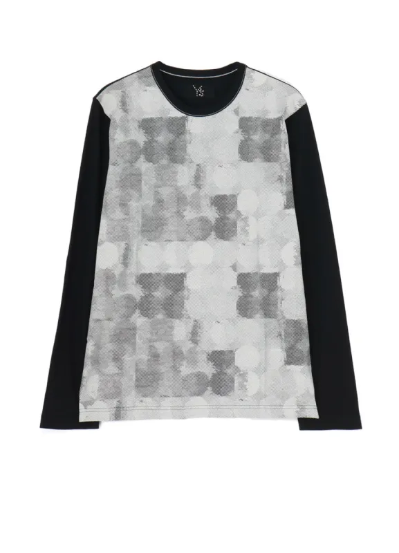 POLKA DOT PIGMENT PRINT LONG T sold by Yohji Yamamoto