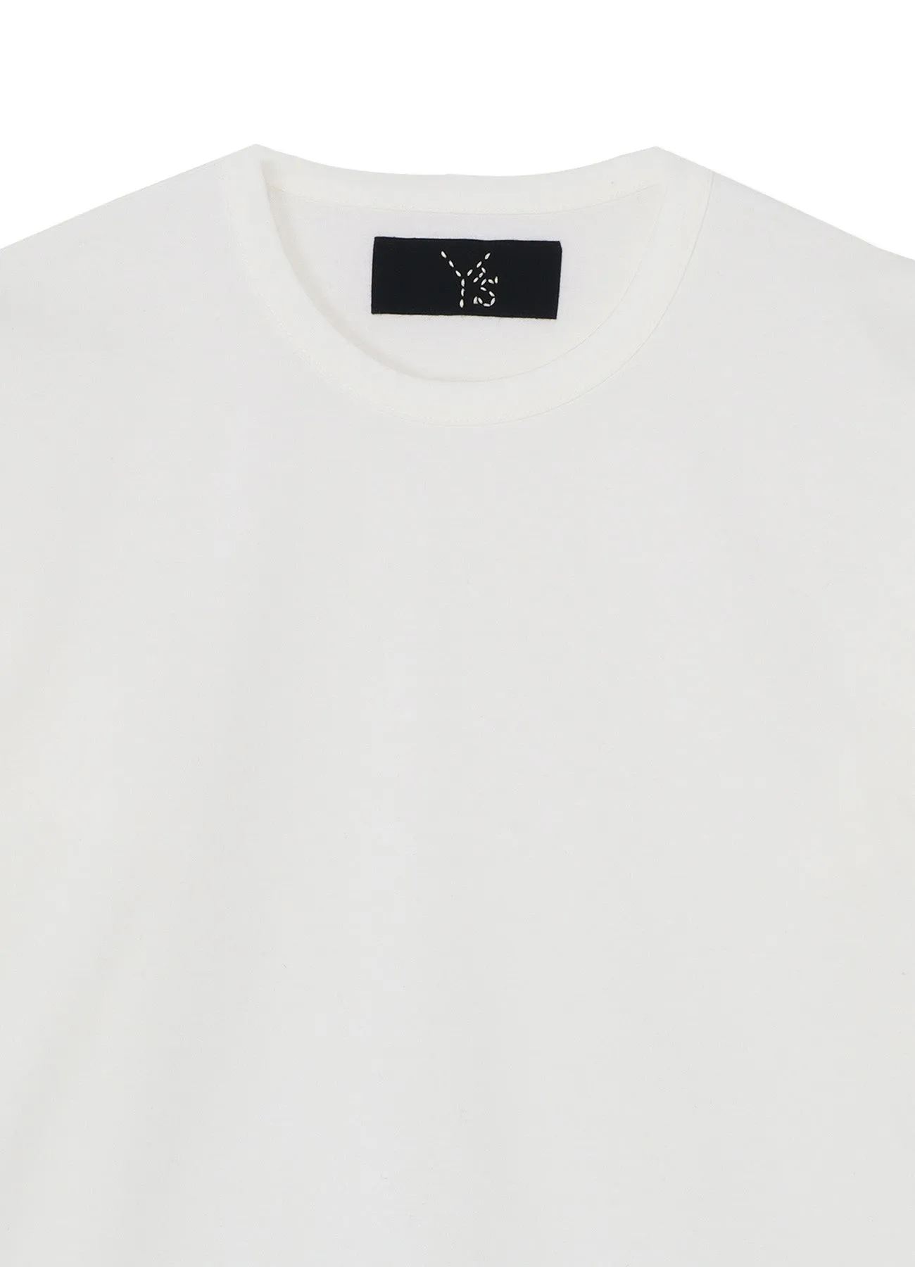 MERCERIZED JERSEY YS STITCH LONG T B sold by Yohji Yamamoto product image thumbnail 4