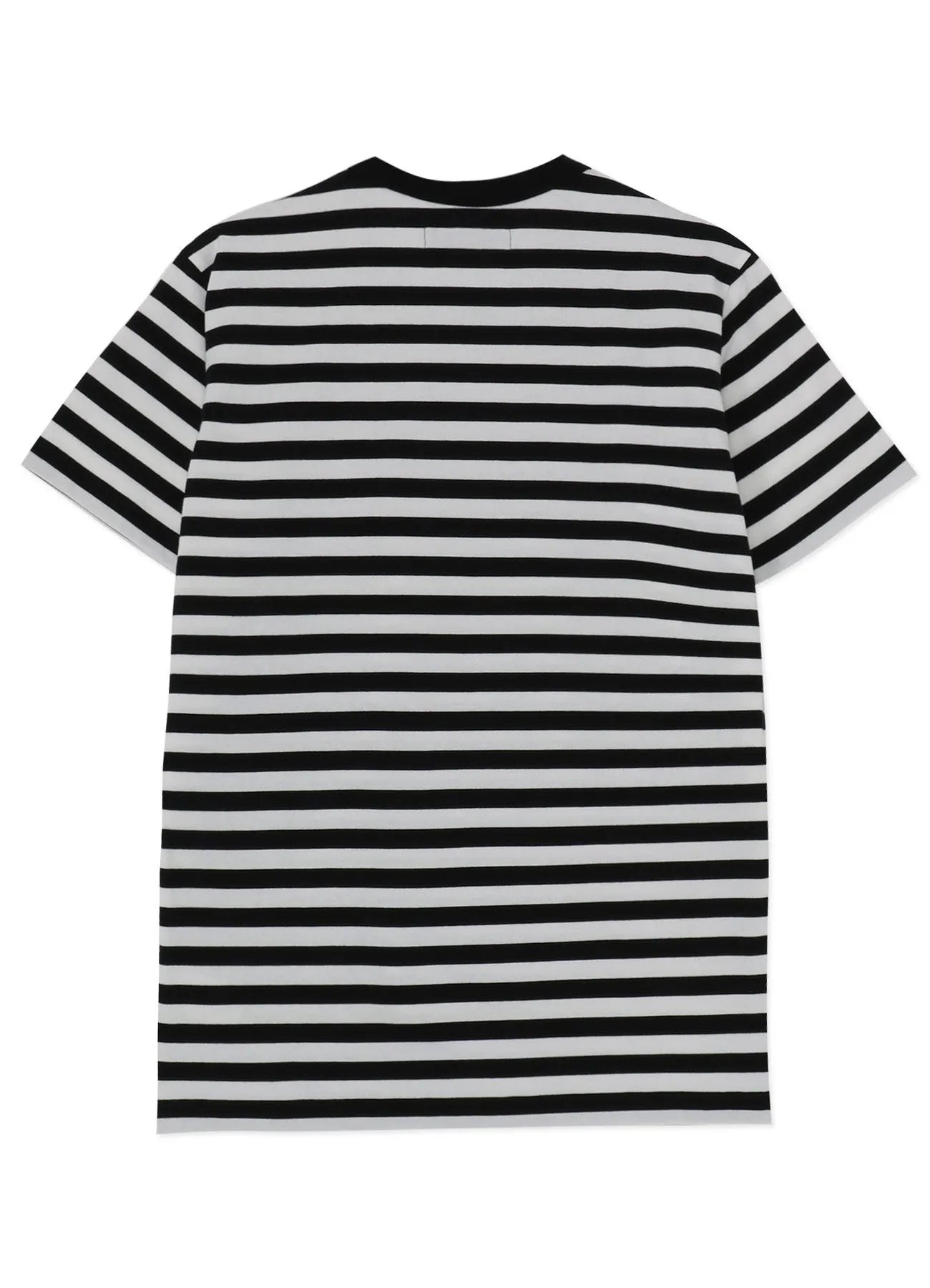 STRIPE WITH POLKA DOT PIGMENT PRINT T sold by Yohji Yamamoto product image thumbnail 3