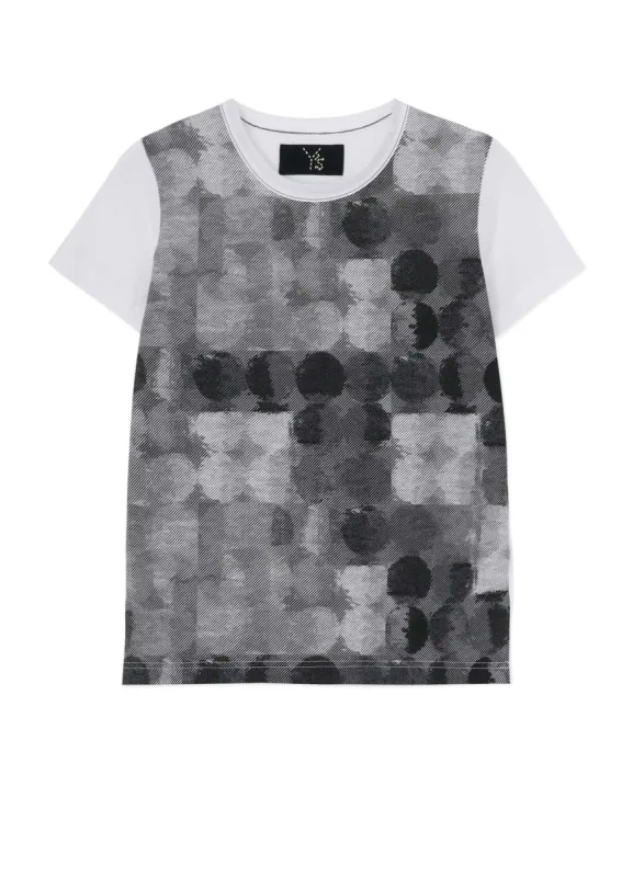 POLKA DOT PIGMENT PRINT T sold by Yohji Yamamoto