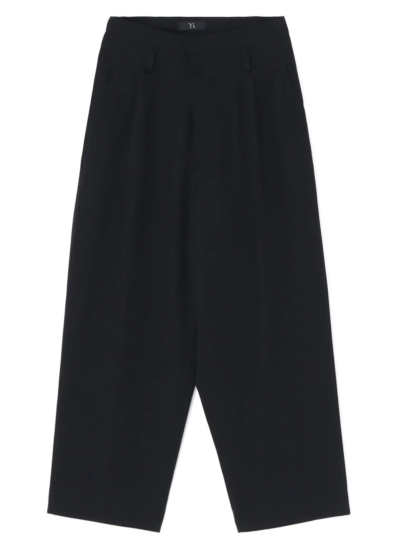 WOOL GABARDINE HIGH WAIST BELTED PANTS sold by Yohji Yamamoto product image thumbnail 2
