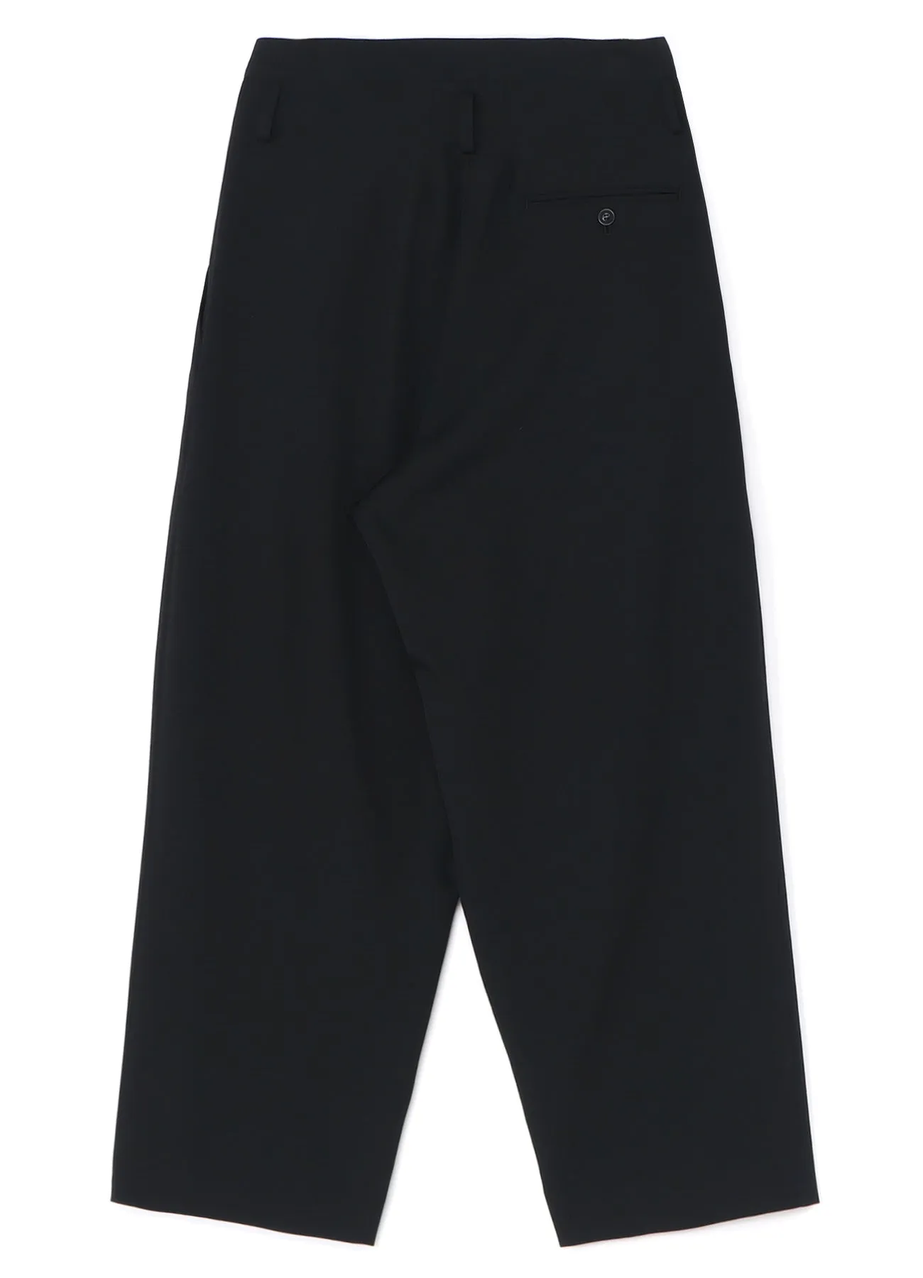 WOOL GABARDINE HIGH WAIST BELTED PANTS sold by Yohji Yamamoto product image thumbnail 3